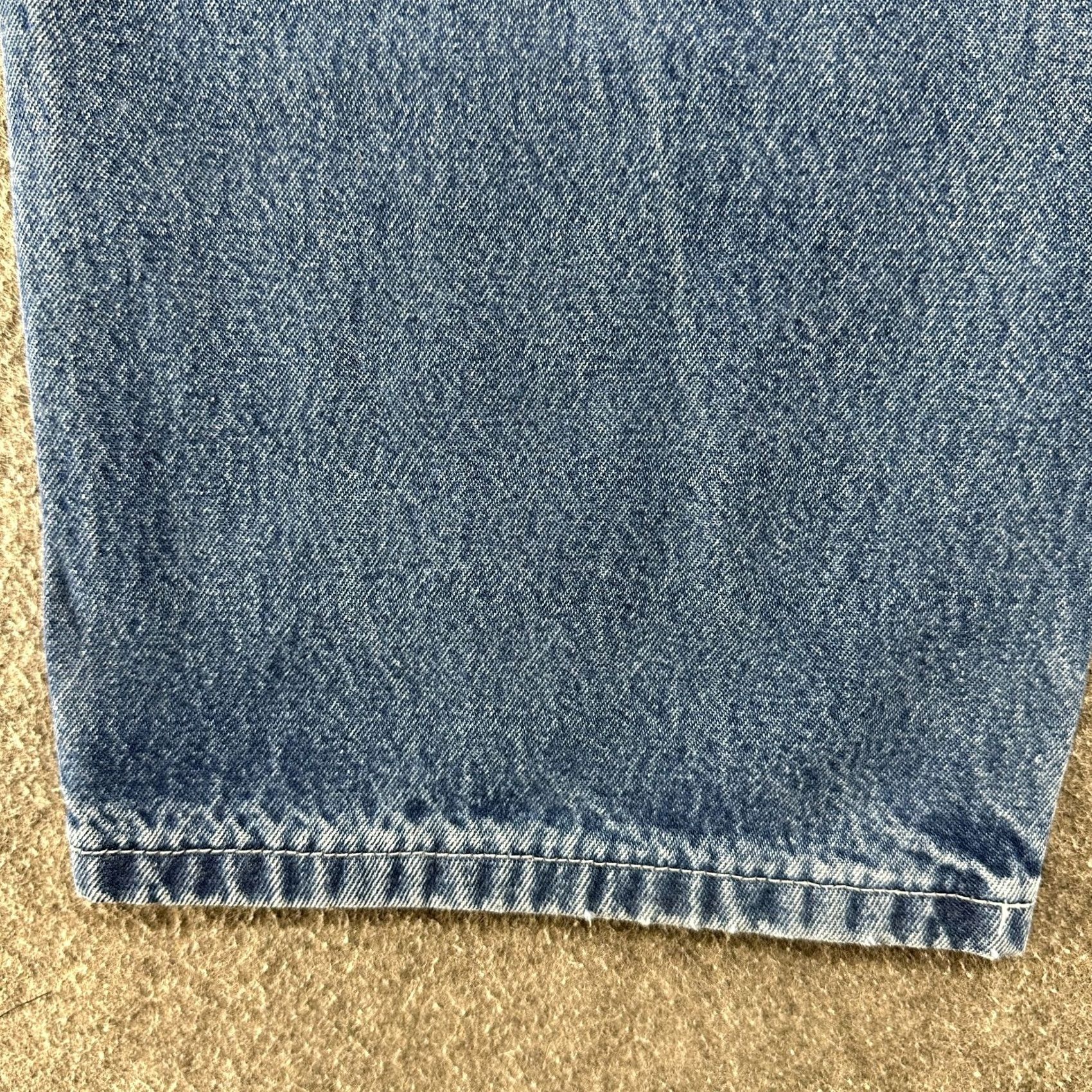 Carhartt VINTAGE Carhartt Jeans Mens 34x28 Blue Carpenter Loose Original Fit Baggy Y2K Size US 34 / EU 50 - 6 Thumbnail