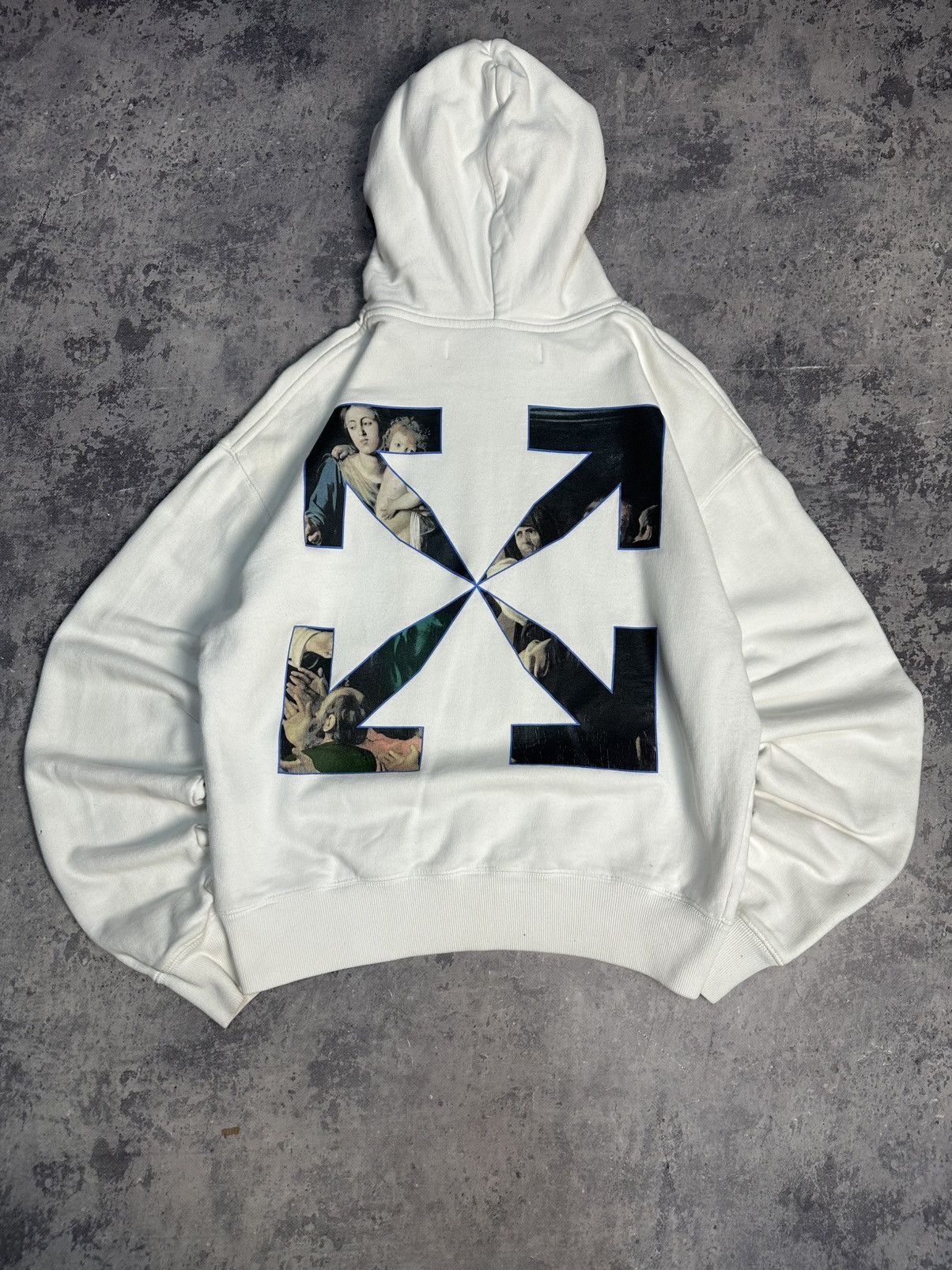 Off-White Off White Caravaggio Hoodie Size US XS / EU 42 / 0 - 2 Thumbnail