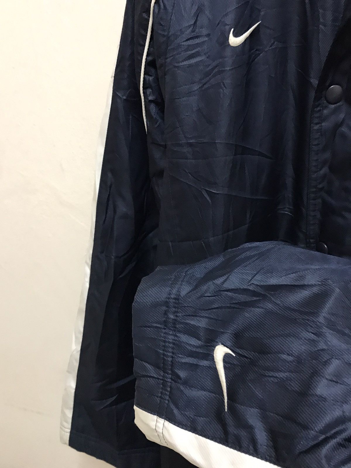 Nike Nike Long Jaket With the Snap Button Size US L / EU 52-54 / 3 - 4 Thumbnail