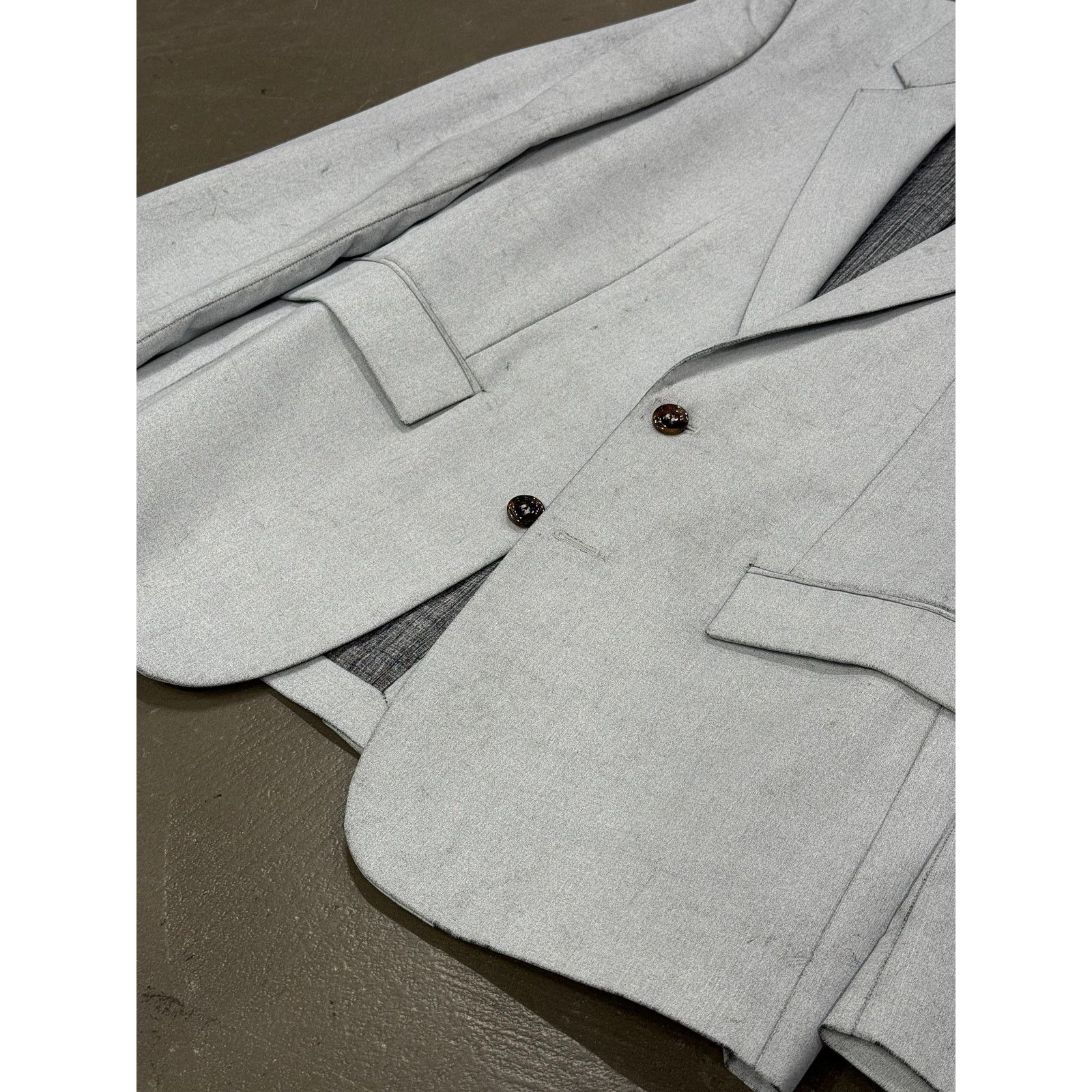 Maison Margiela 2013 Maison Margiela cracked painted tailored suit set Size XL / US 12-14 / IT 48-50 - 5 Thumbnail