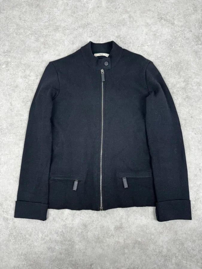 Prada AW2010 Prada Black Wool Cozy Zip-up Sweater Size US S / EU 44-46 / 1 - 1 Thumbnail