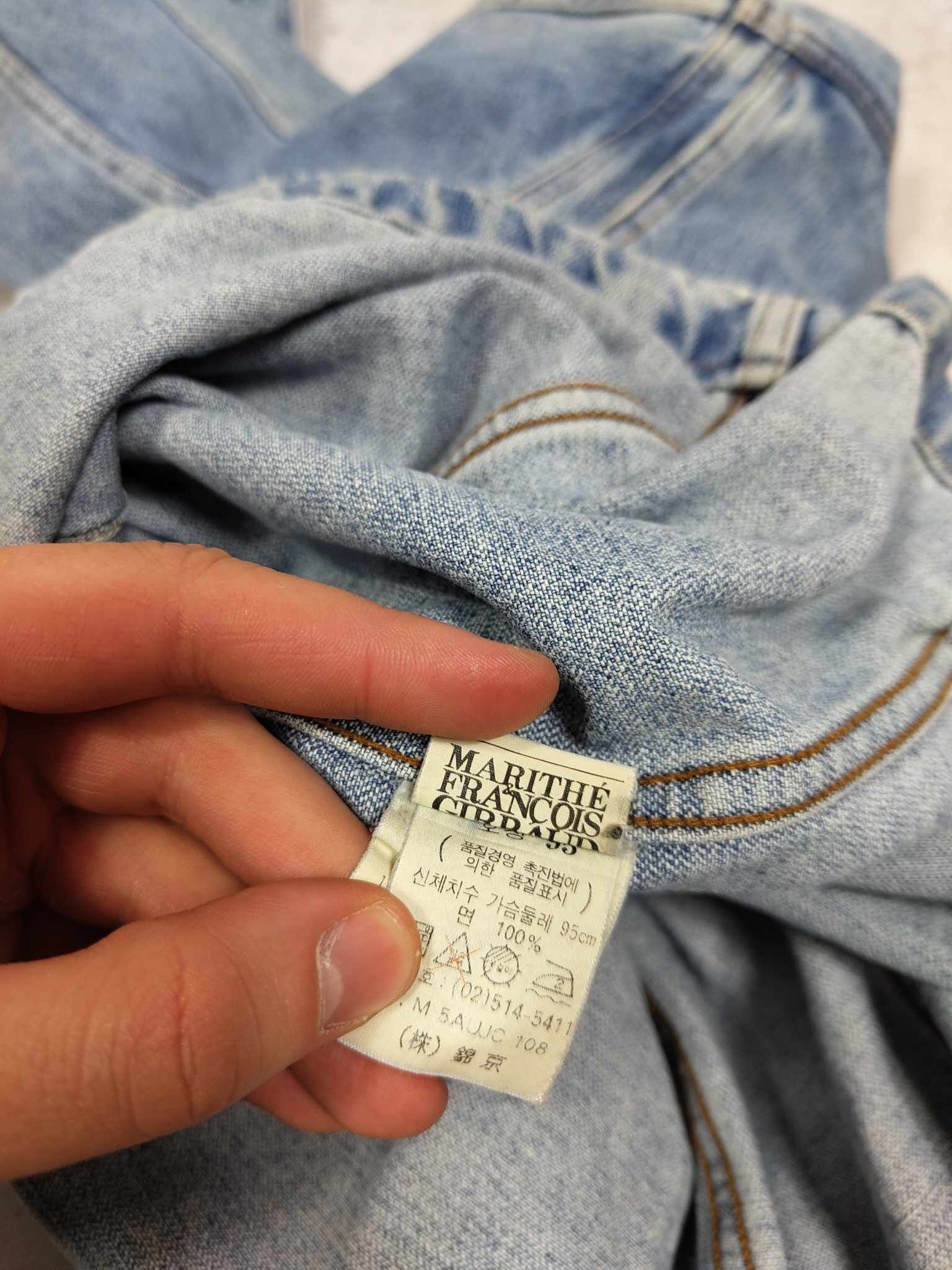 Marithe + Francois Girbaud 90s Vintage Marithe Francois Girbaud Denim Jacket Size US L / EU 52-54 / 3 - 9 Thumbnail