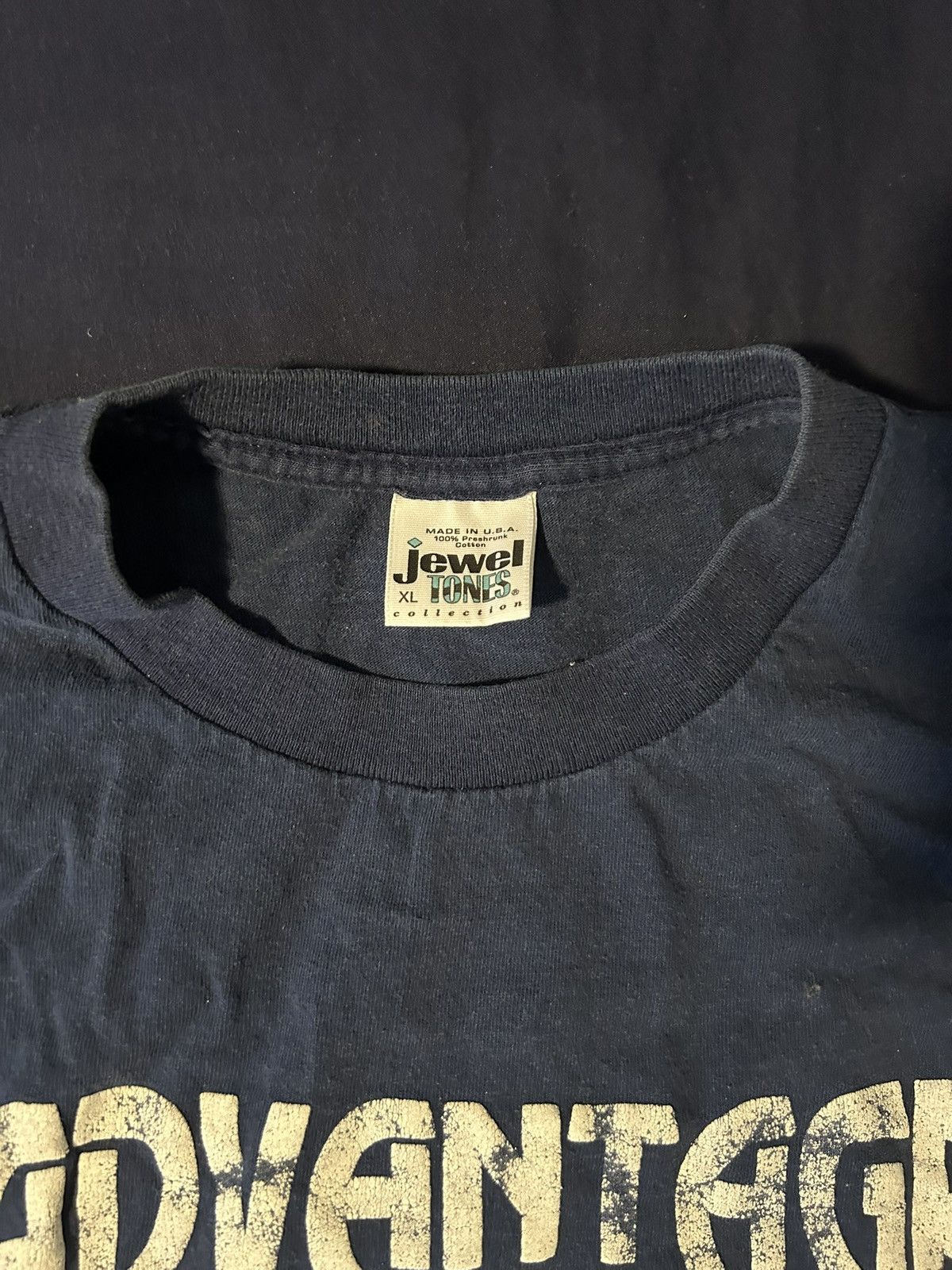 Other Vintage Jewel Tones Advantage Lacrosse Navy T-Shirt #16 Size US XL / EU 56 / 4 - 4 Thumbnail