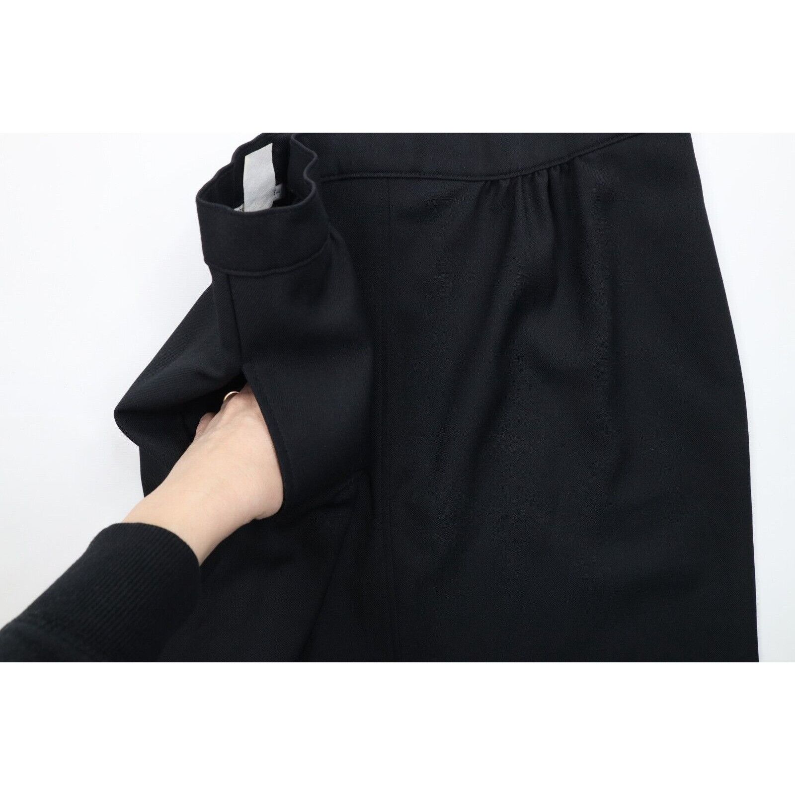 Vintage Vintage 90s Streetwear Blank Knit Long Skirt Businesscore Size 36" / US 14 / IT 50 - 6 Thumbnail