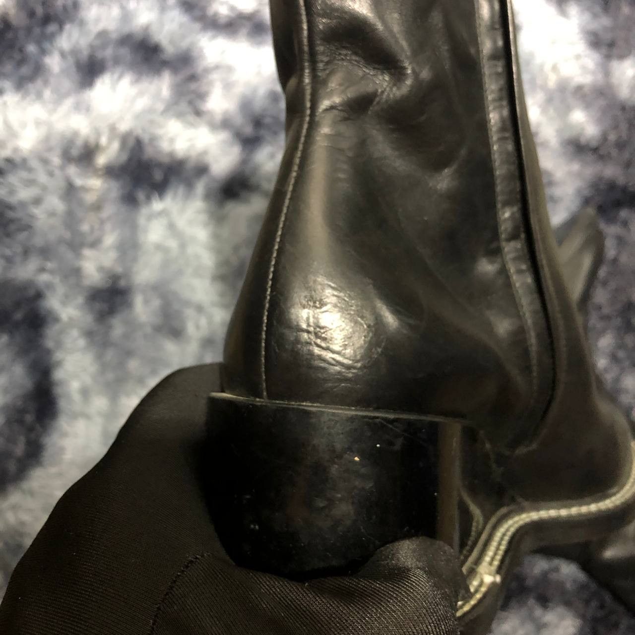 Jil Sander Jil Sander Wedge Ankle Zip Leather boots Size US 7.5 / IT 37.5 - 11 Thumbnail