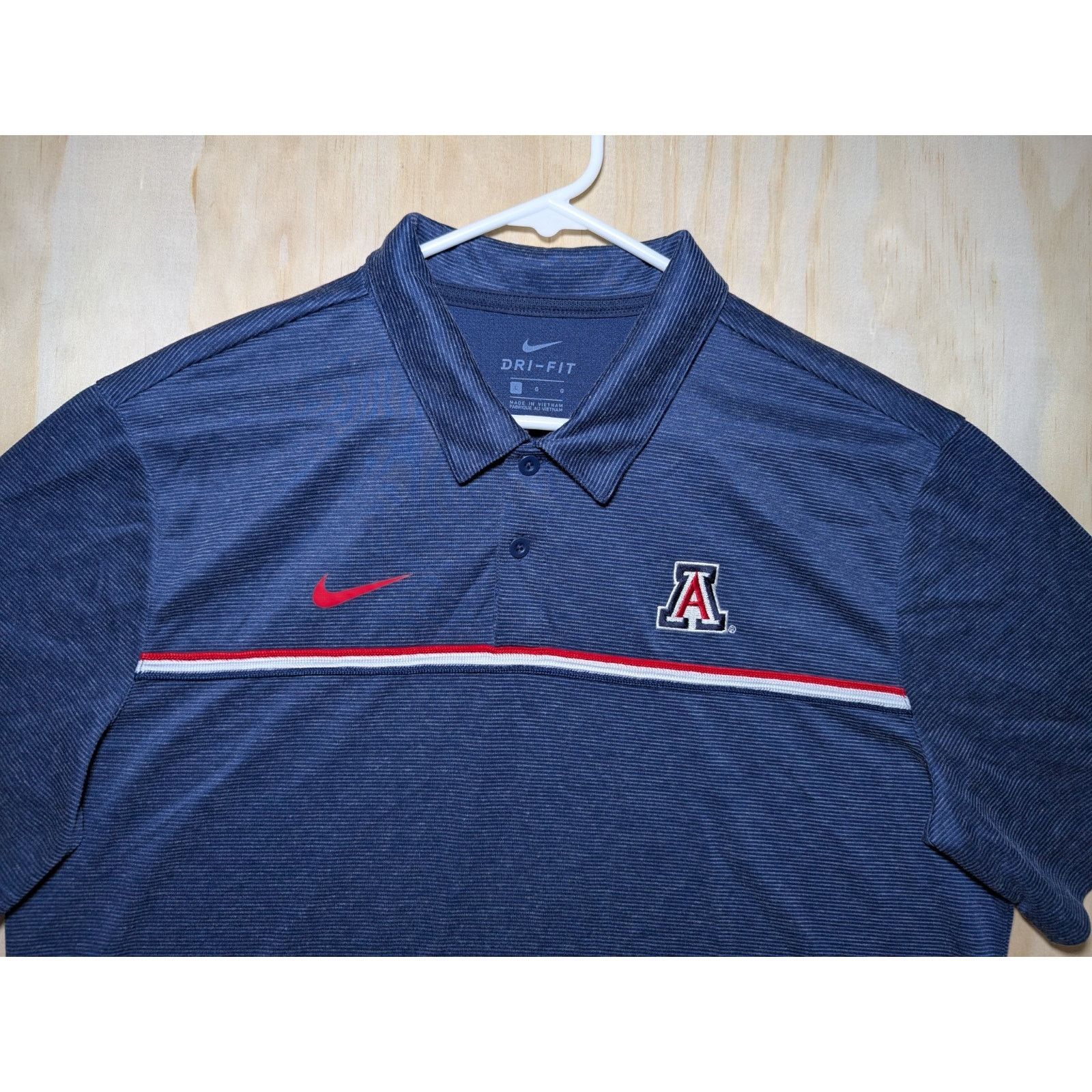Nike Nike Men's Large Arizona Wildcats Polo Shirt On-Field Size US L / EU 52-54 / 3 - 3 Thumbnail