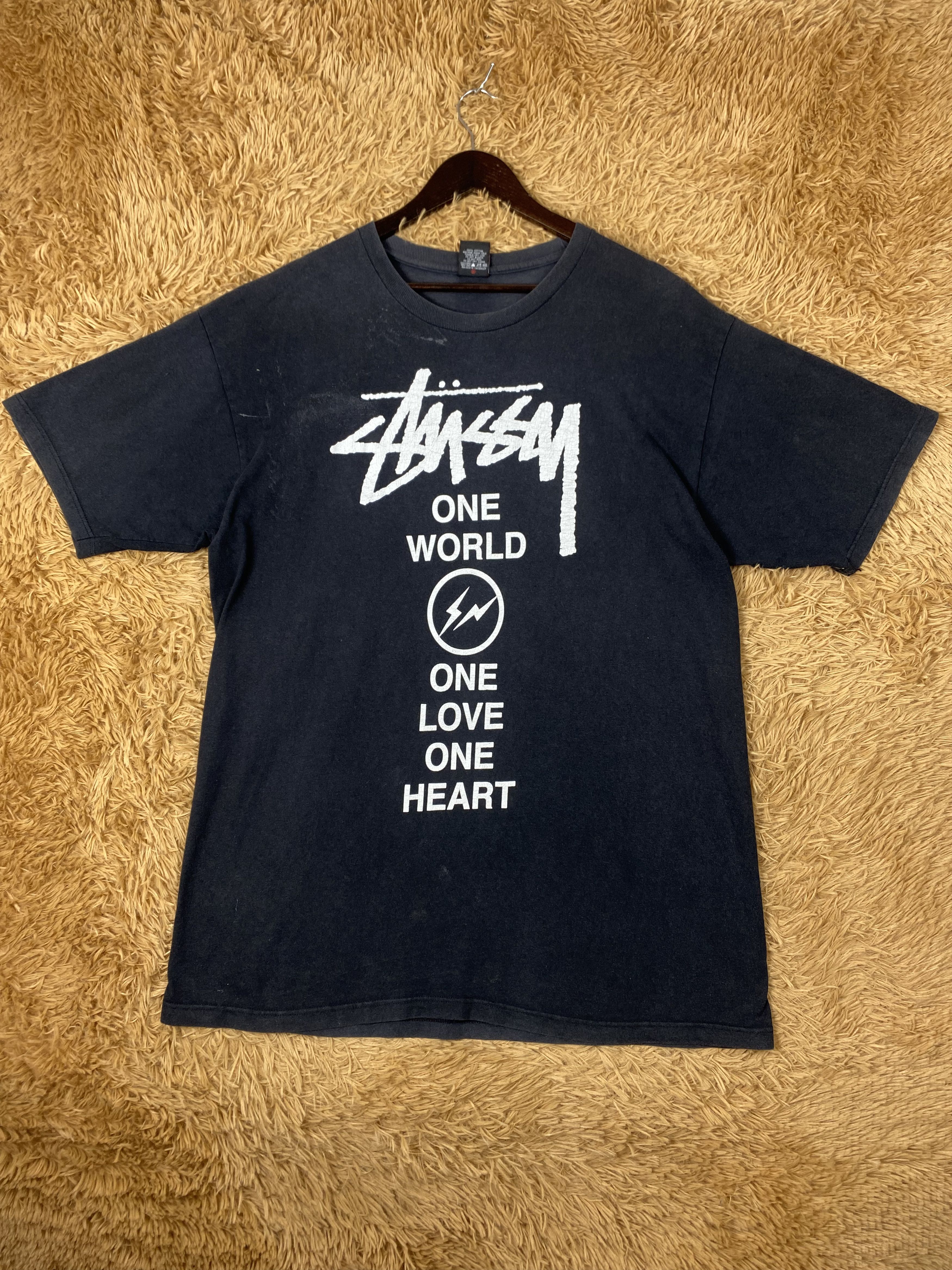 Stussy Vintage Stussy Shorts Sleeve T-Shirts PT0104 Size US XL / EU 56 / 4 - 1 Thumbnail
