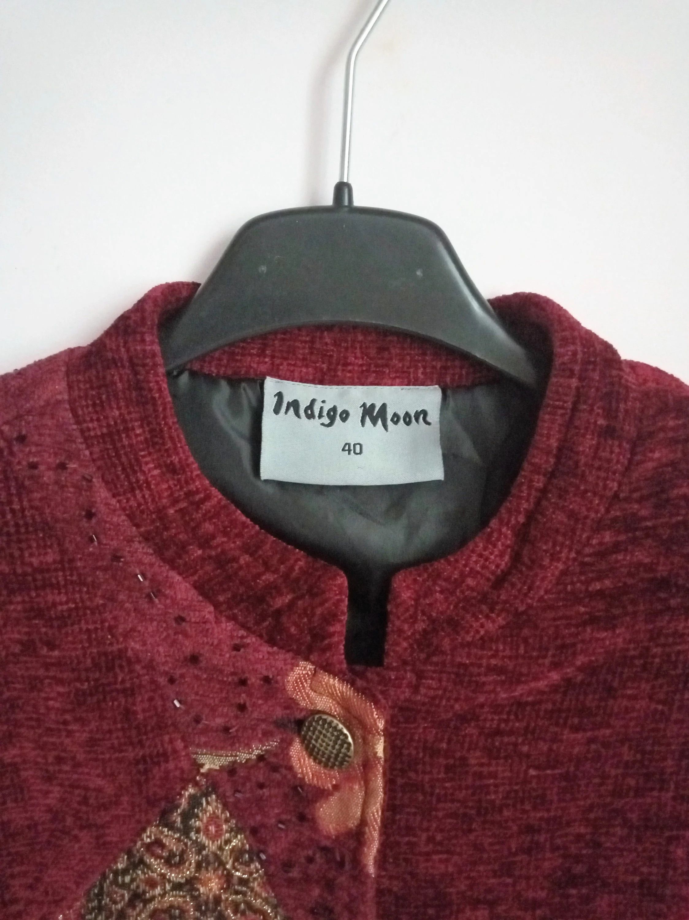 Indigo × Vintage Vintage Indigo Moon Jacket Size L / US 10 / IT 46 - 4 Thumbnail