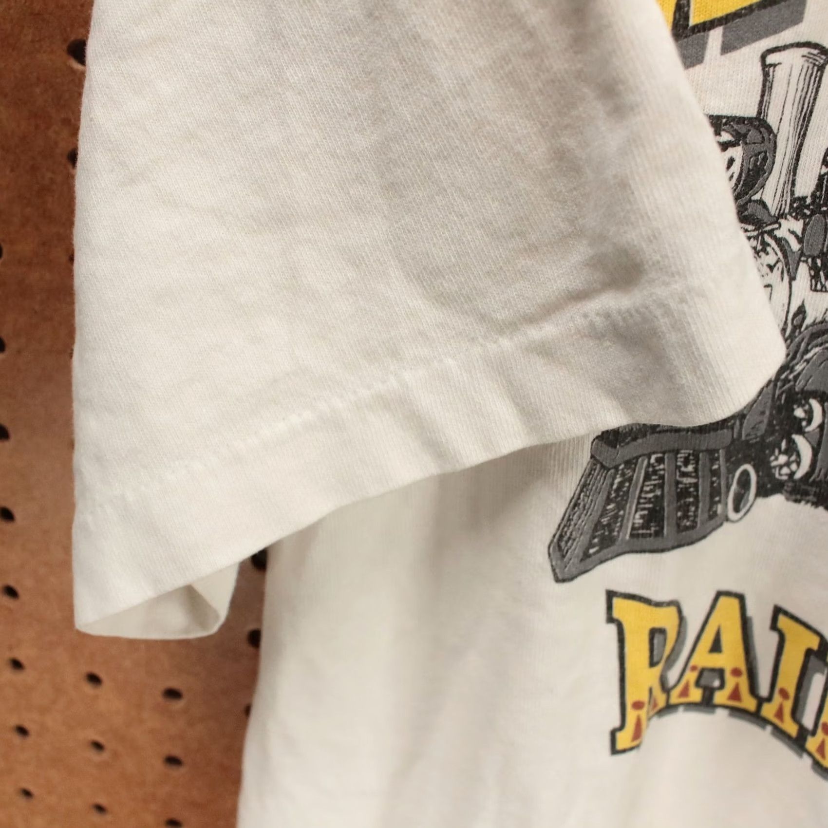 Fruit Of The Loom VINTAGE McCormick Railroad Park Arizona Trains T-Shirt XL White Unisex Adults Cotton Short Sleeve Crew Neck USA 80s 90s Graphic Print Size US XL / EU 56 / 4 - 6 Thumbnail