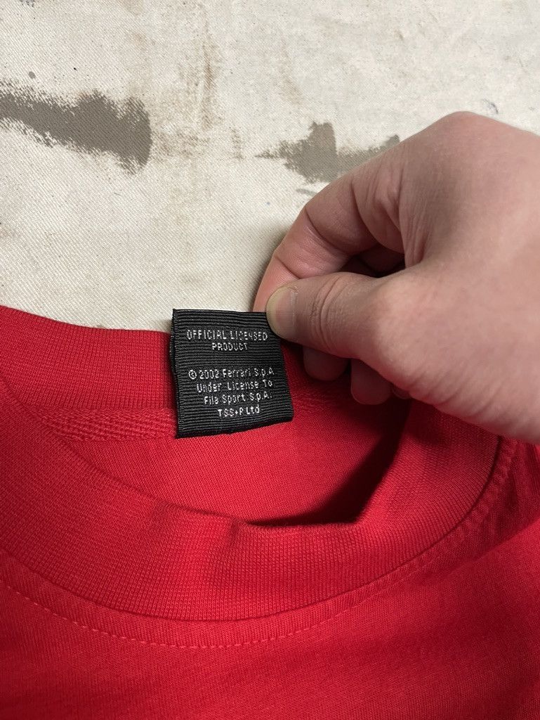 Ferrari Vintage Ferrari Chest Logo T- Shirt- 2002 Size US L / EU 52-54 / 3 - 5 Thumbnail