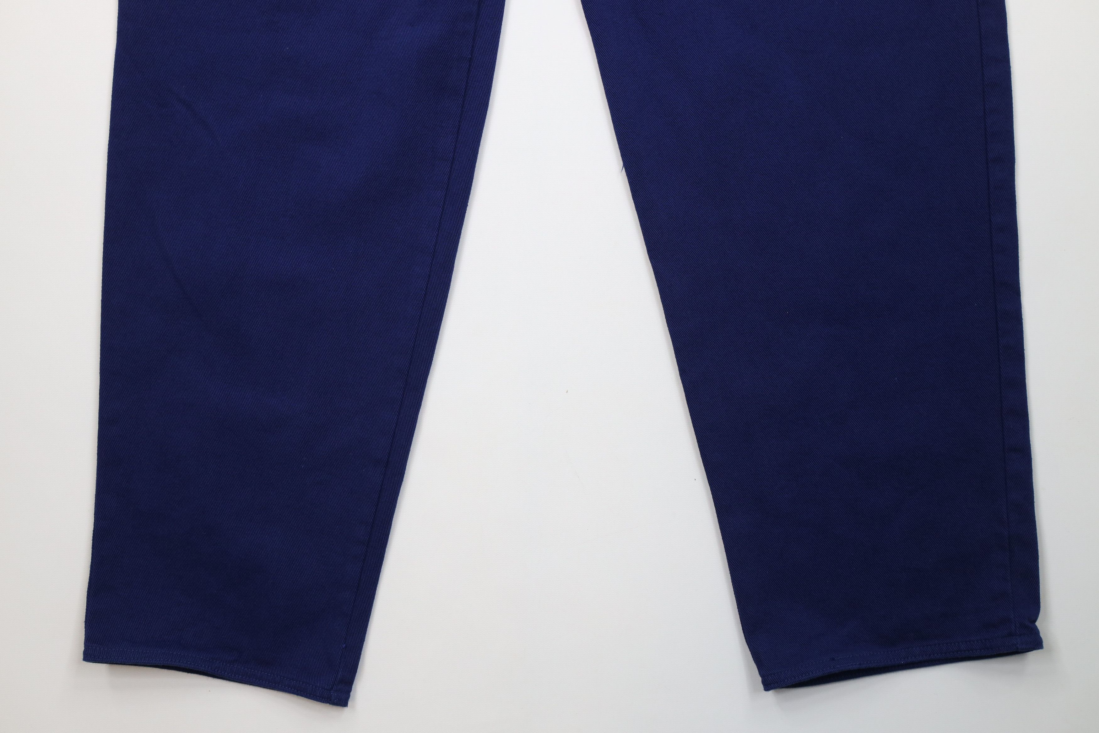 Vintage Deadstock Vintage 90s Streetwear Skateboard Denim Jeans Blue Size US 40 / EU 56 - 4 Thumbnail