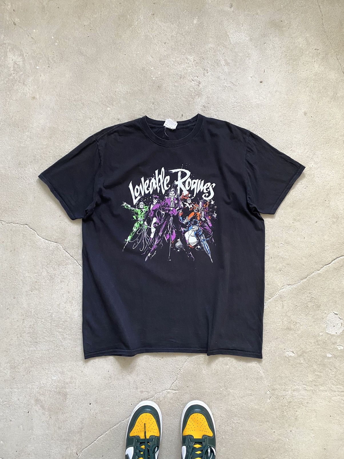DC Comics Vintage 00’s Batman Loveable Rogues Movie T Shirt Marvel Size US XL / EU 56 / 4 - 1 Thumbnail
