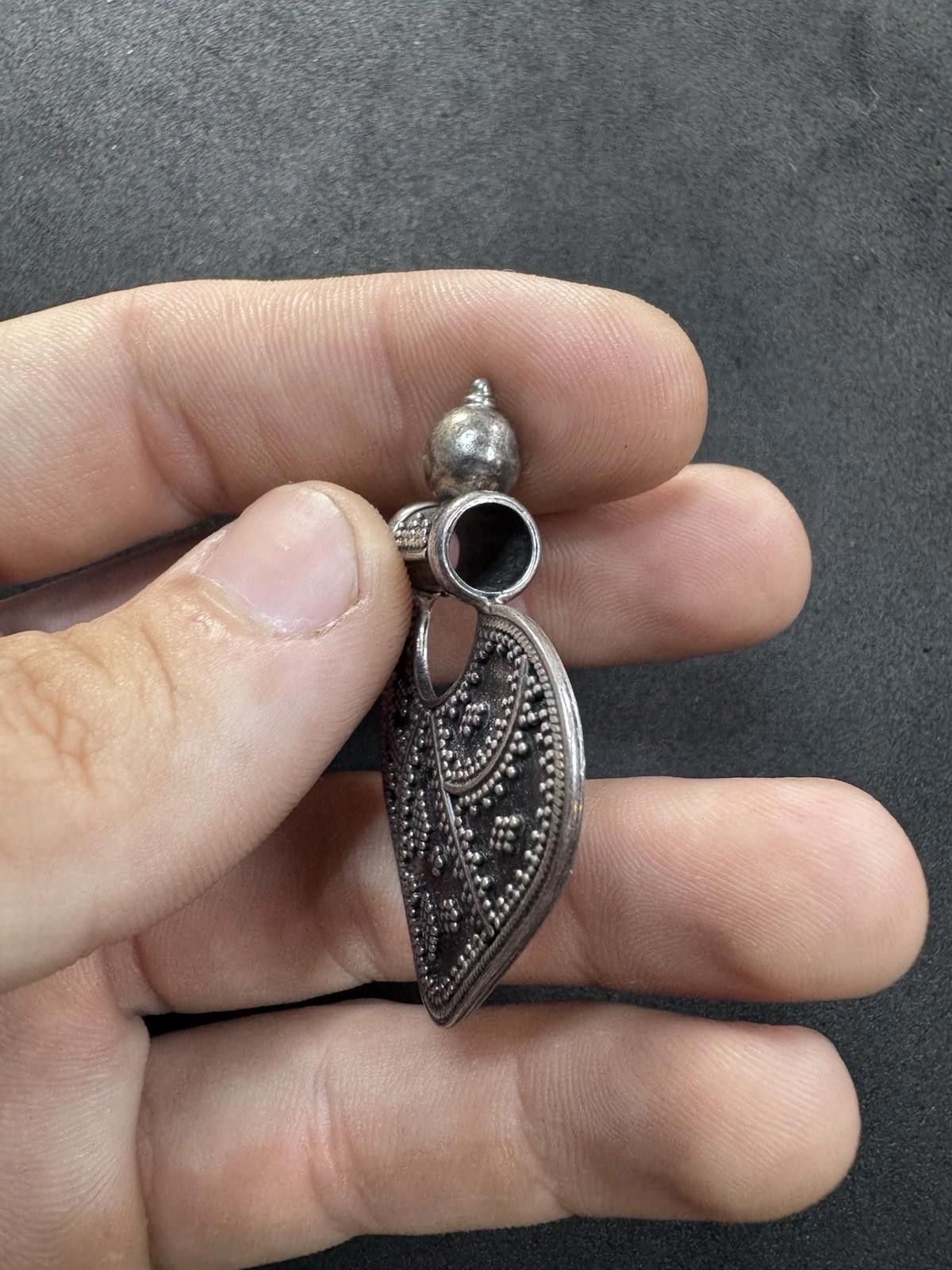The Unbranded Brand 9.8g VTG Sterling Silver 925 Bali Style Pendant Necklace Size ONE SIZE - 4 Thumbnail