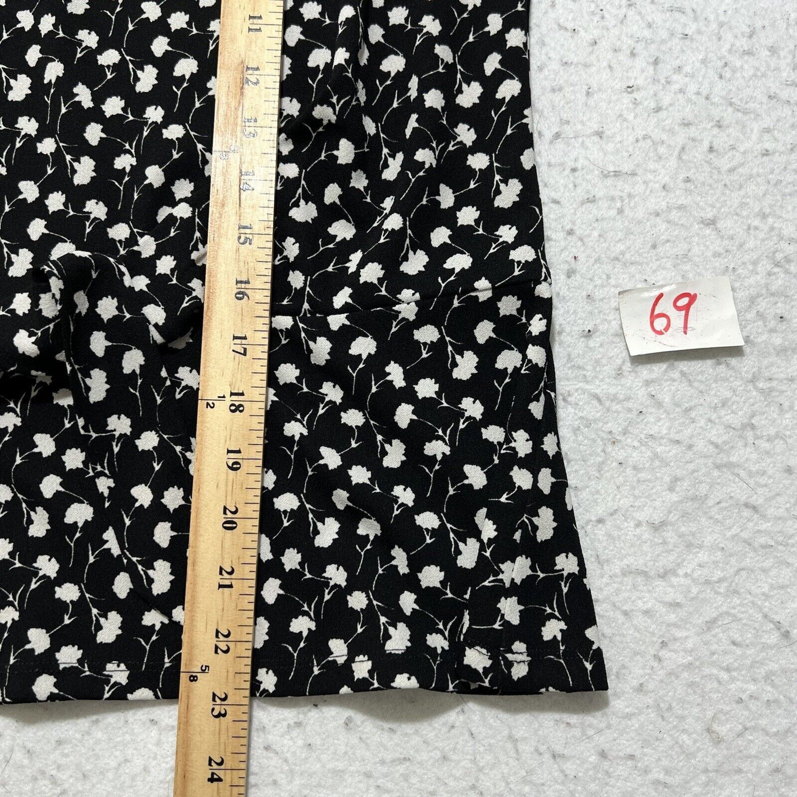 Other Talbots Large Lightweight Stretch Tie Front Floral Top Size L / US 10 / IT 46 - 8 Thumbnail