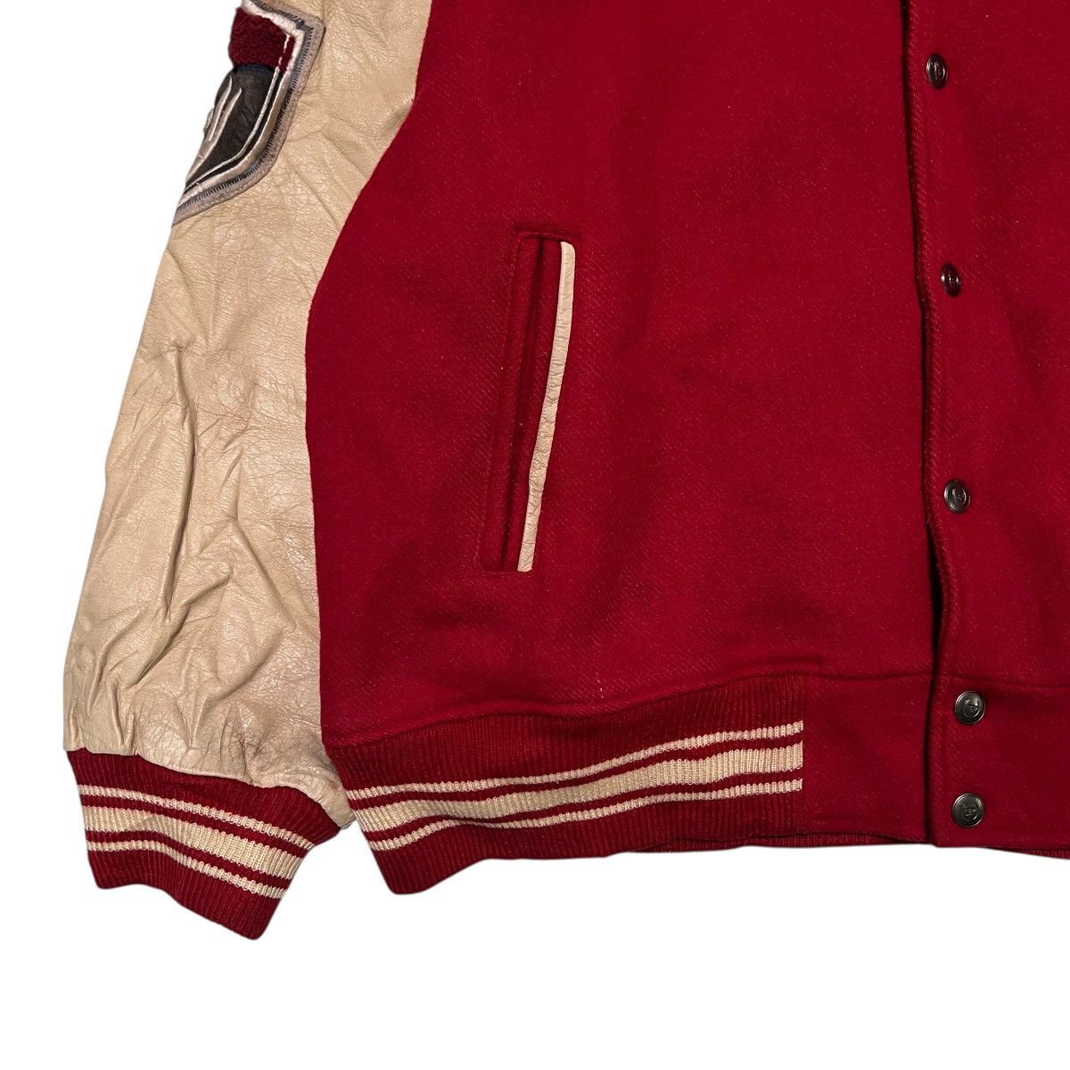 Phat Farm 🔥 Vintage Phat Farm Varsity Bomber Jacket Oversized Jacket Size US XXL / EU 58 / 5 - 7 Thumbnail