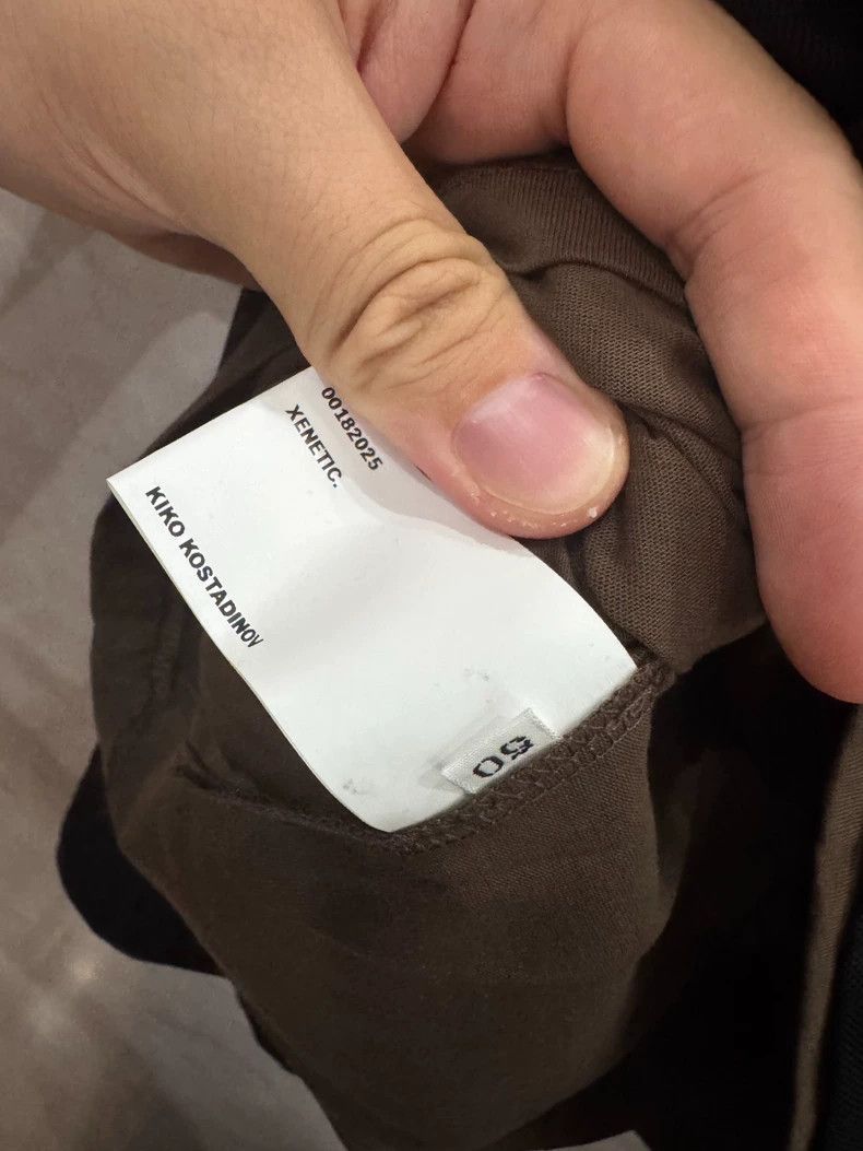 Kiko Kostadinov Kiko Kostadinov New 25 Long Sleeve Shirt - Color 50 Black Size US L / EU 52-54 / 3 - 5 Thumbnail