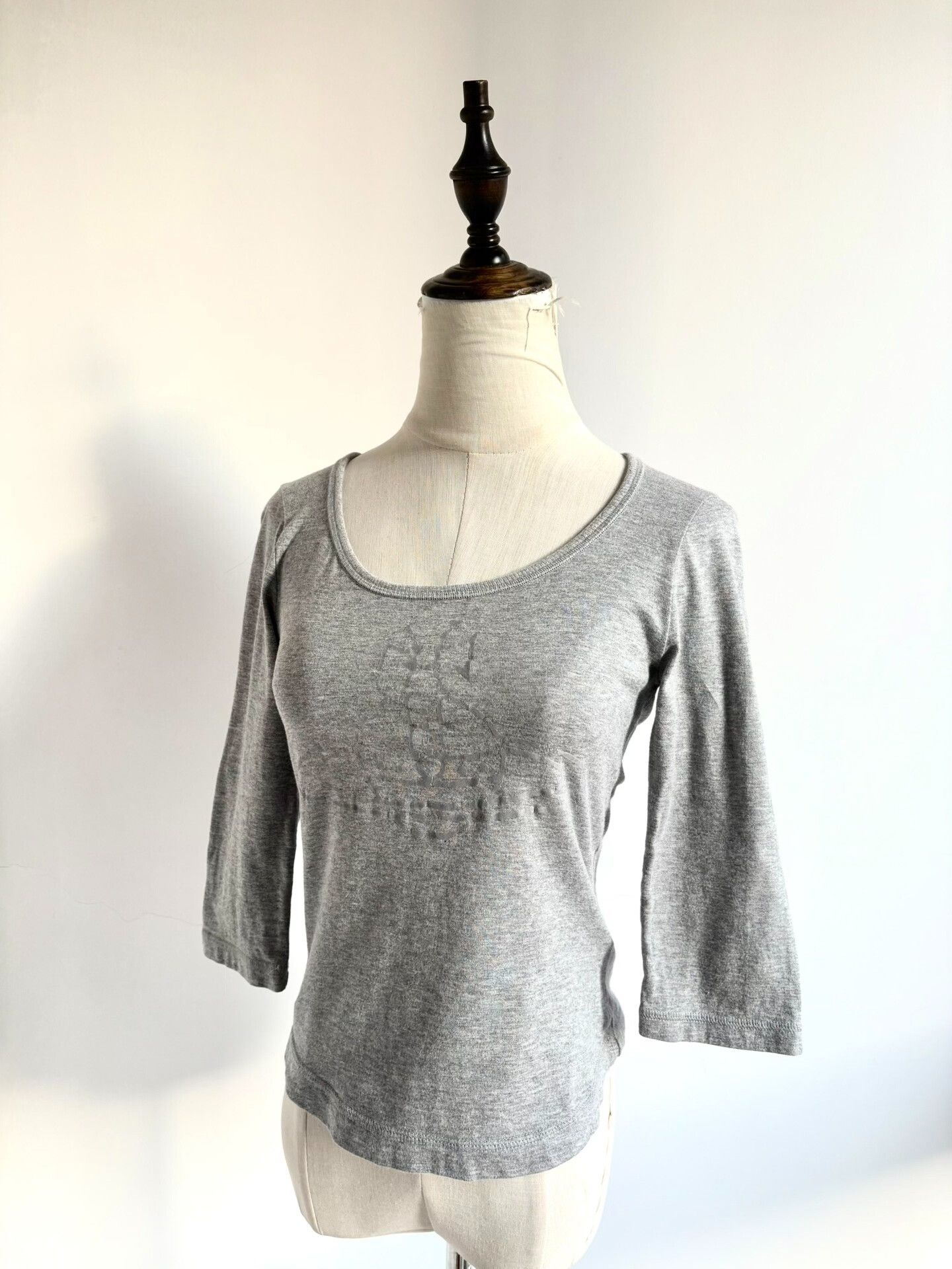 Vivienne Westwood vivienne westwood gray three-quarter sleeve top Size M / US 6-8 / IT 42-44 - 1 Thumbnail