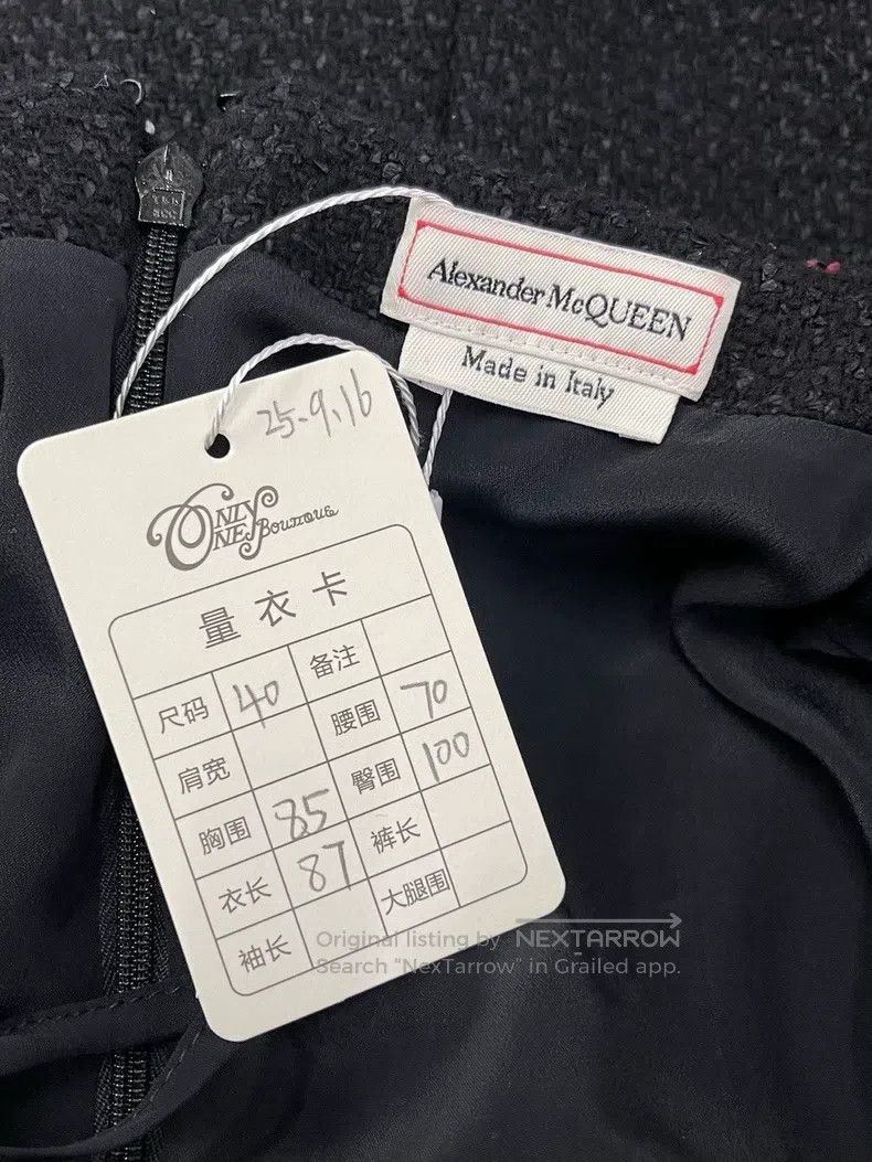 Alexander McQueen Alexander Mcqueen Black suspender dress Size XS / US 0-2 / IT 36-38 - 4 Thumbnail