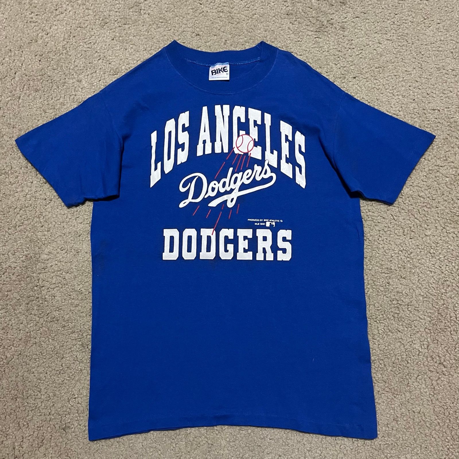 Other Vintage 1991 MLB Los Angeles Dodgers Graphic Blue Shirt Med. Size US M / EU 48-50 / 2 - 1 Thumbnail