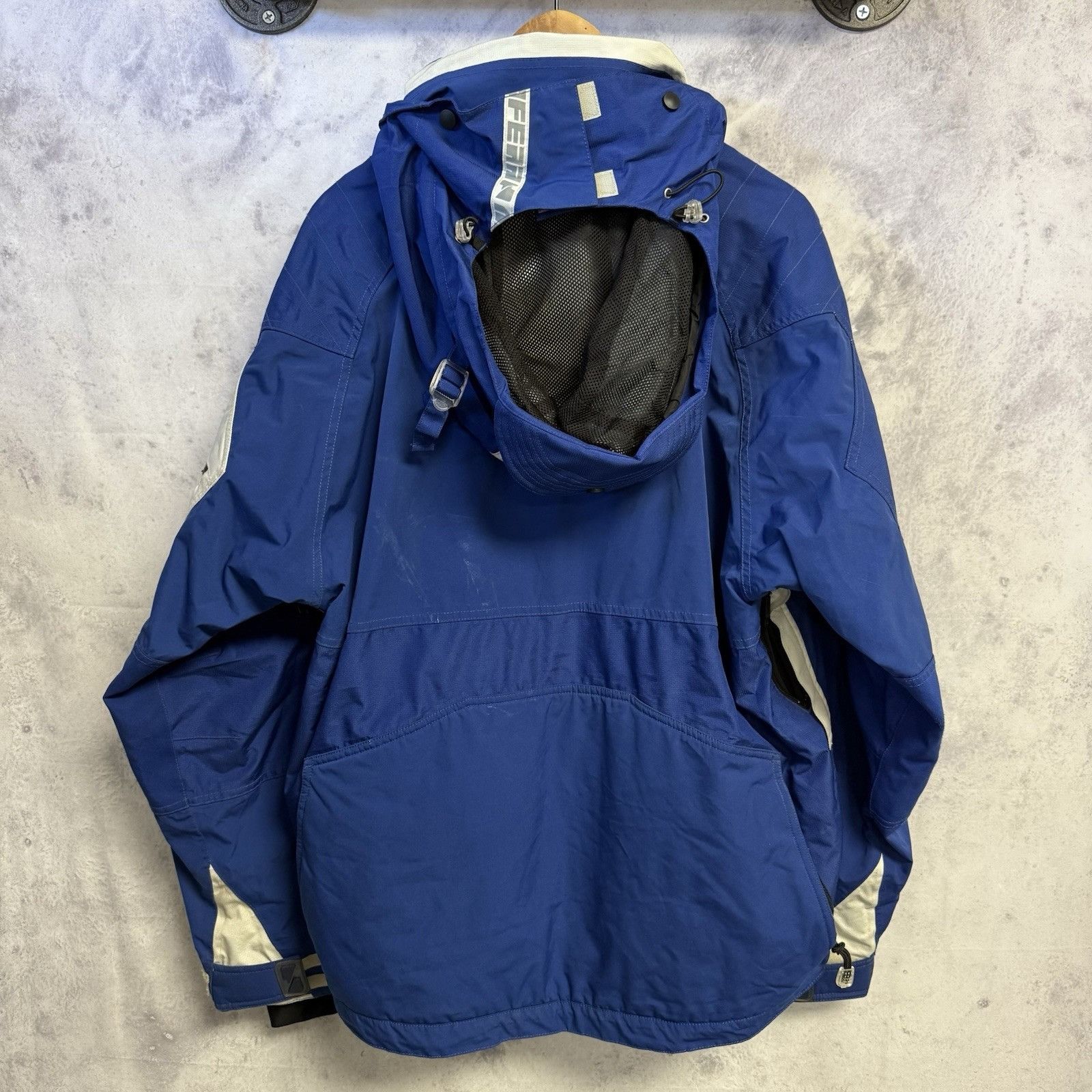 No Fear Vintage No Fear Squad Snow Jacket Mens XL Blue Full Zip Hood Size US XL / EU 56 / 4 - 2 Thumbnail