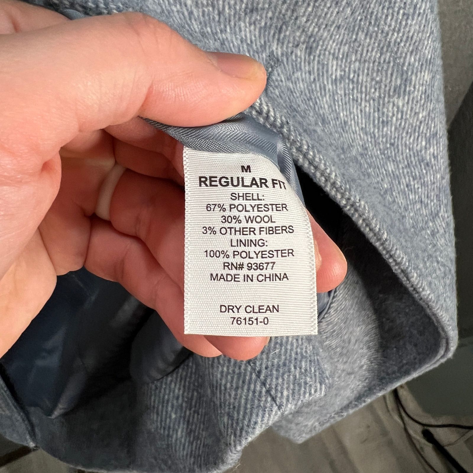 Other Stafford Mens Water Resistant Midweight Topcoat Coat Light Size US M / EU 48-50 / 2 - 9 Thumbnail