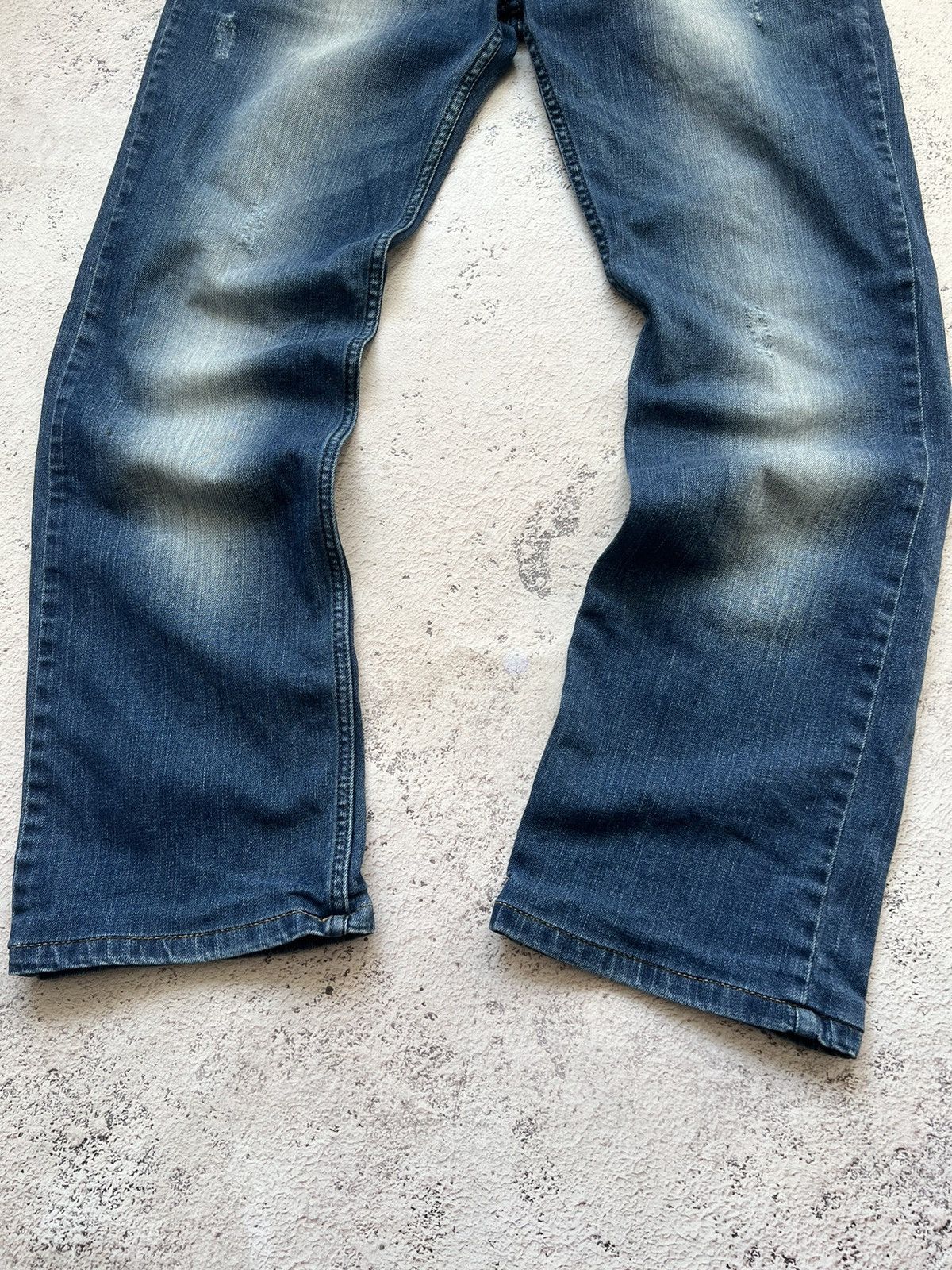 Diesel × If Six Was Nine × Vintage Vintage Diesel Faded Jeans Y2K Size US 34 / EU 50 - 3 Thumbnail