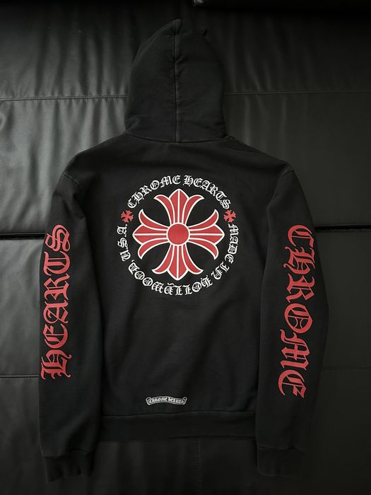 Chrome Hearts Chrome hearts made in hollywood hoodie | Grailed