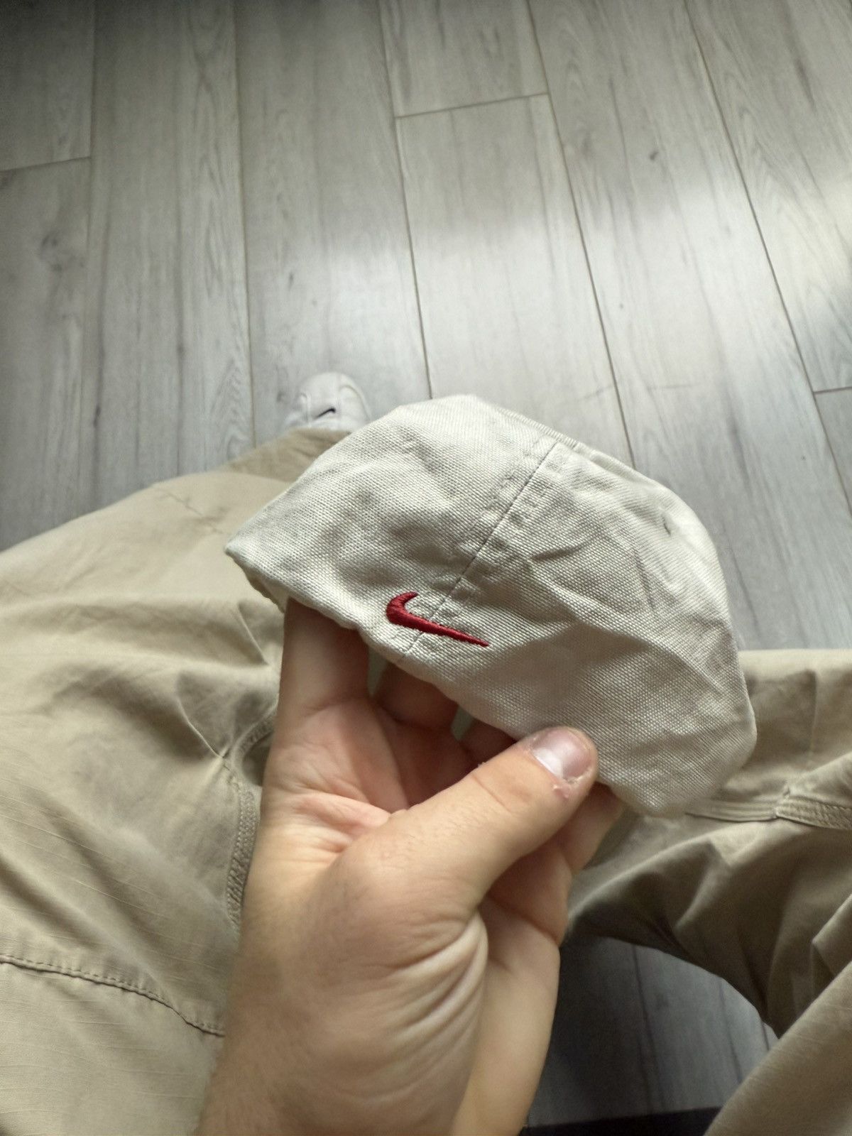 Nike × Vintage Vintage cap Nike 03 Logo hat Size 34 - 2 Thumbnail