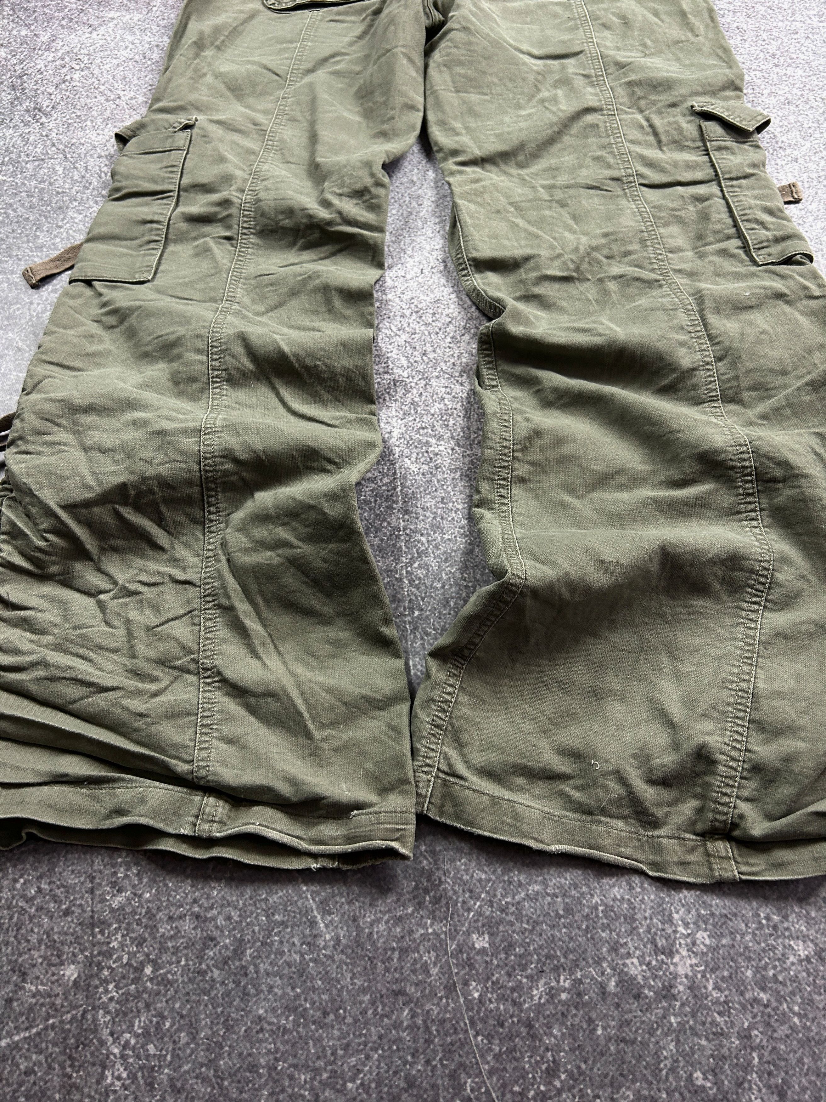 Other Vintage Junya Watanabe Travis Scott Style Cargo Jeans 90s Size US 30 / EU 46 - 4 Thumbnail