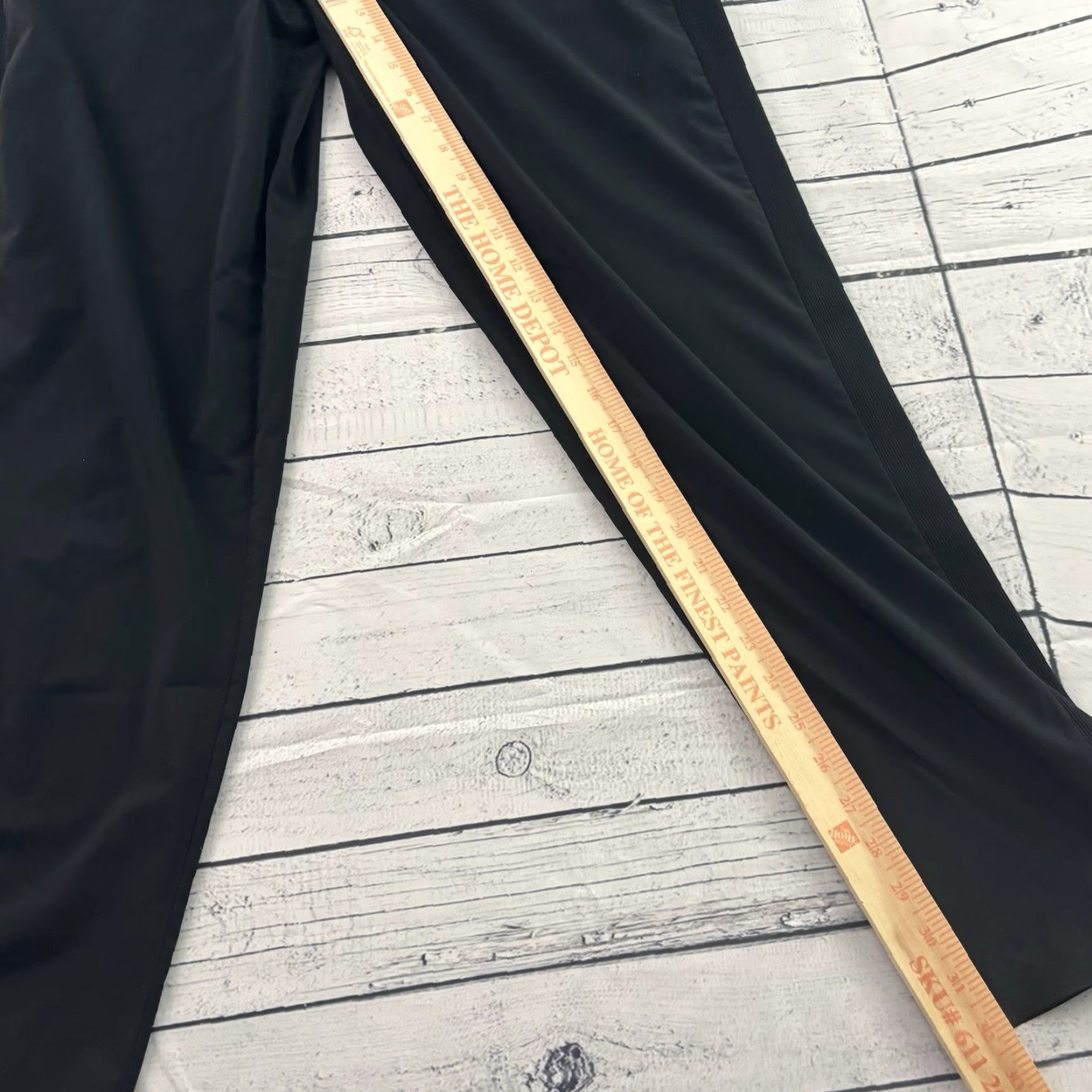 Athleta Athleta Black Ankle Pant Women's 8 Tall Mid-Rise Brooklyn Shirt/Trousers (Pants) Womens Size 30" / US 8 / IT 44 - 2 Thumbnail