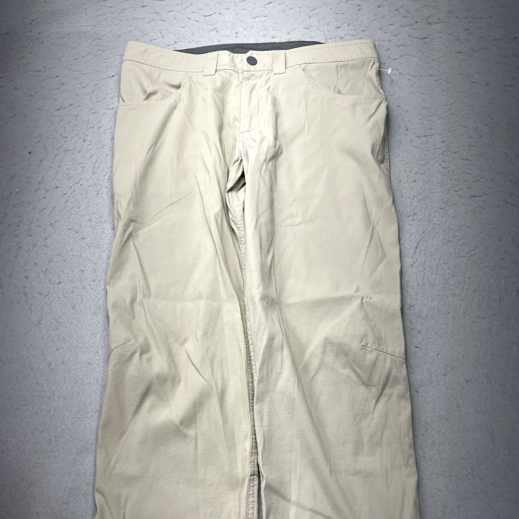 Icebreaker Icebreaker Pants Mens 34x31 Khaki Merino Wool Blend Outdoor Hiking Travel Size US 34 / EU 50 - 2 Thumbnail