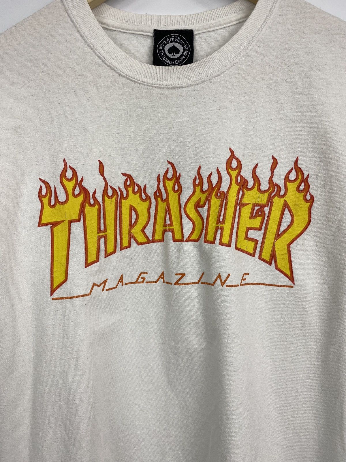 Thrasher 🛹🇺🇸 Y2K Thrasher Skateboard BMX T-Shirt Hype Rare Retro Size US M / EU 48-50 / 2 - 4 Thumbnail