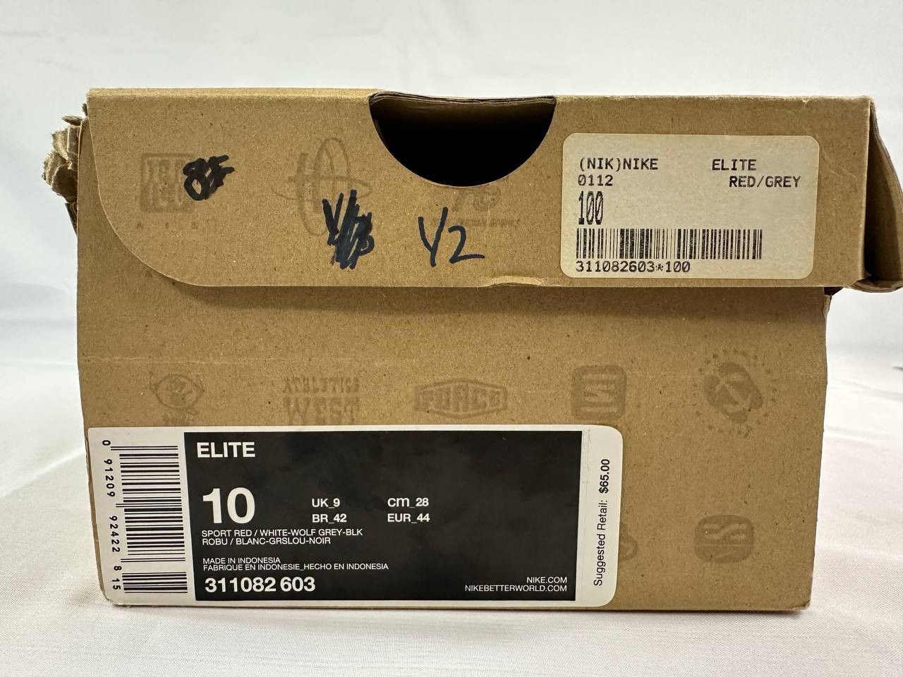 Nike Nike Elite Sport Red 2011 Trainer Sneakers Size US 10 / EU 43 - 14 Thumbnail