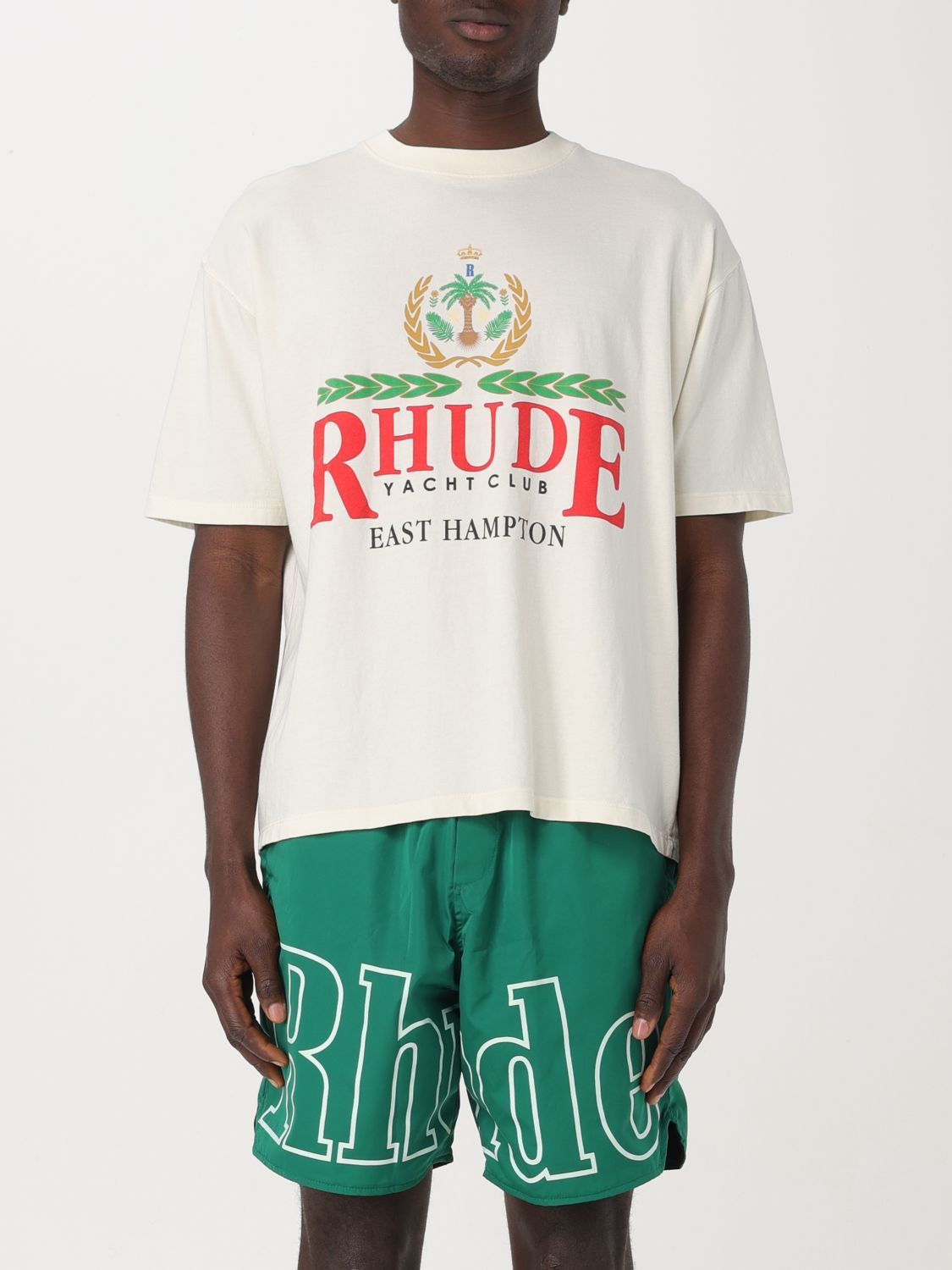 image of Rhude T-Shirt Men Natural (Size Medium)