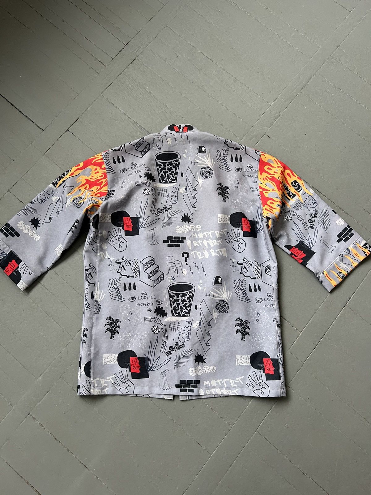 Japanese Brand Avant garde rare zip shirt Size M / US 6-8 / IT 42-44 - 8 Thumbnail
