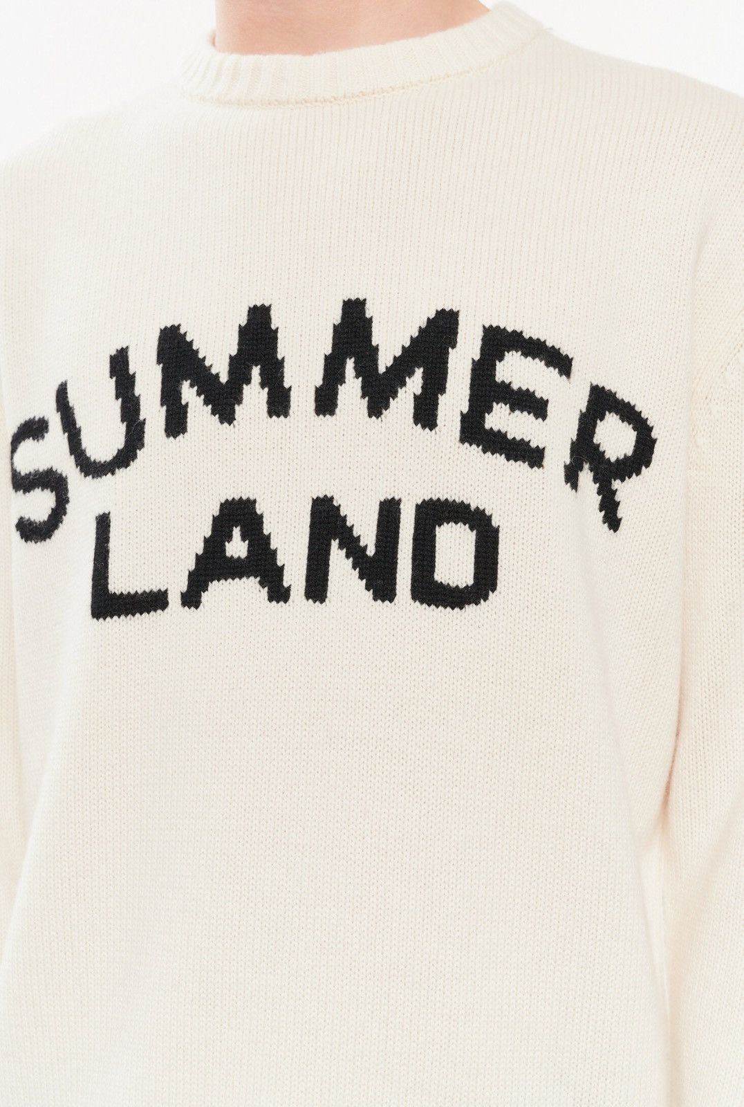 Nahmias Last Size Nahmias Summerland Knit Wool & Cashmere Sweater Size US L / EU 52-54 / 3 - 3 Thumbnail