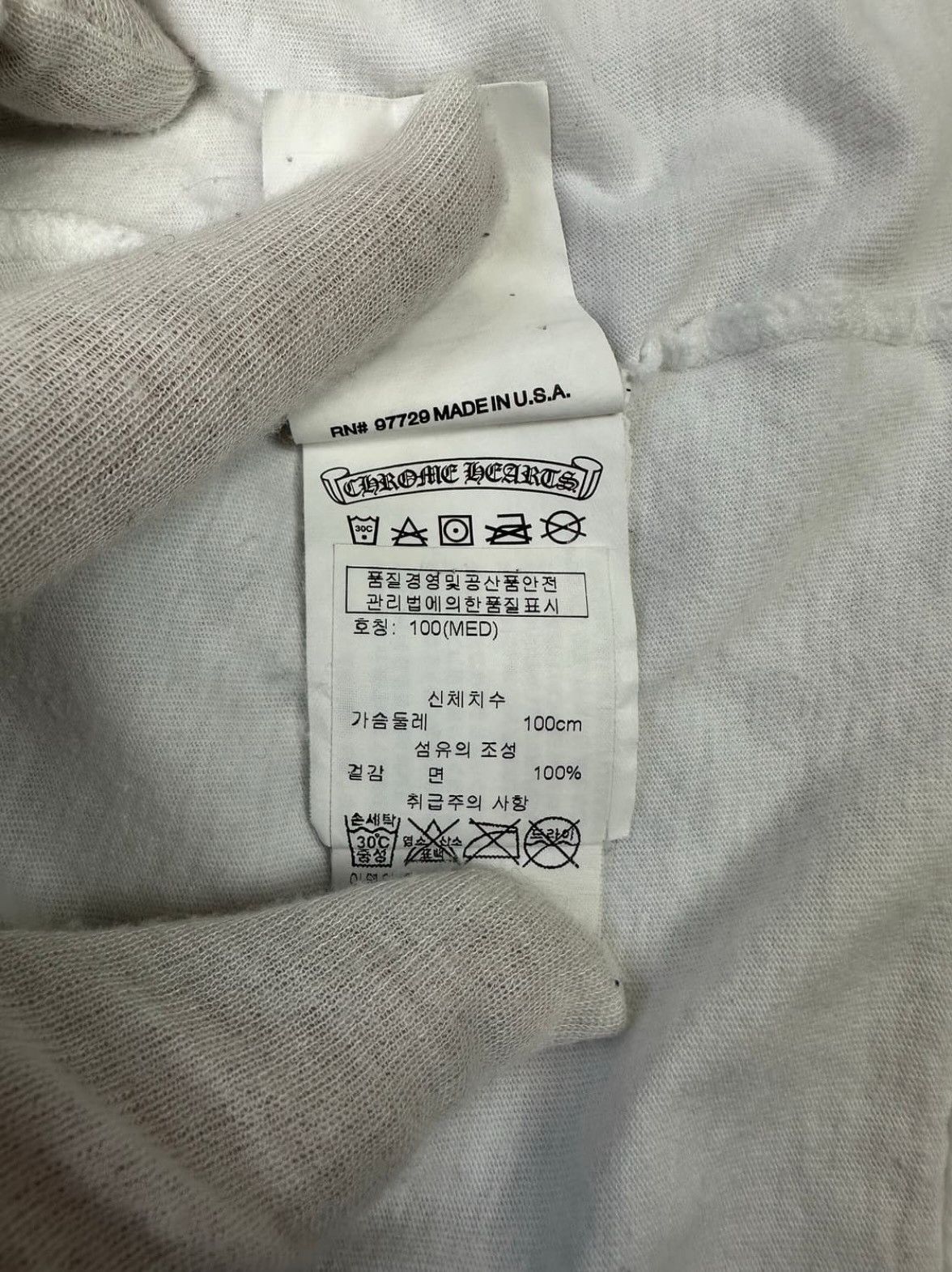 Chrome Hearts FUCK YOU LOGO T SHIRT Size US M / EU 48-50 / 2 - 8 Thumbnail