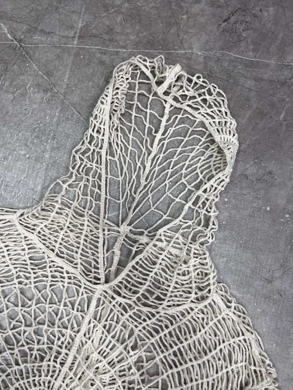 Japanese Brand Spider mesh top hoodie Jean Paul Gaultier style Size US L / EU 52-54 / 3 - 9 Thumbnail