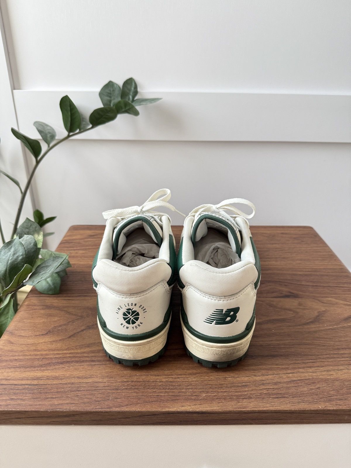 Aime Leon Dore × New Balance White/Green ALD 550s Size US 9.5 / EU 42-43 - 6 Thumbnail