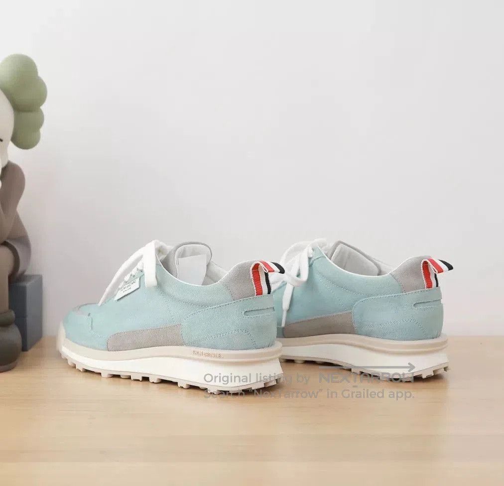 Thom Browne THOM BROWNE Blue Suede Lace. Size US 5.5 / IT 35.5 - 9 Thumbnail