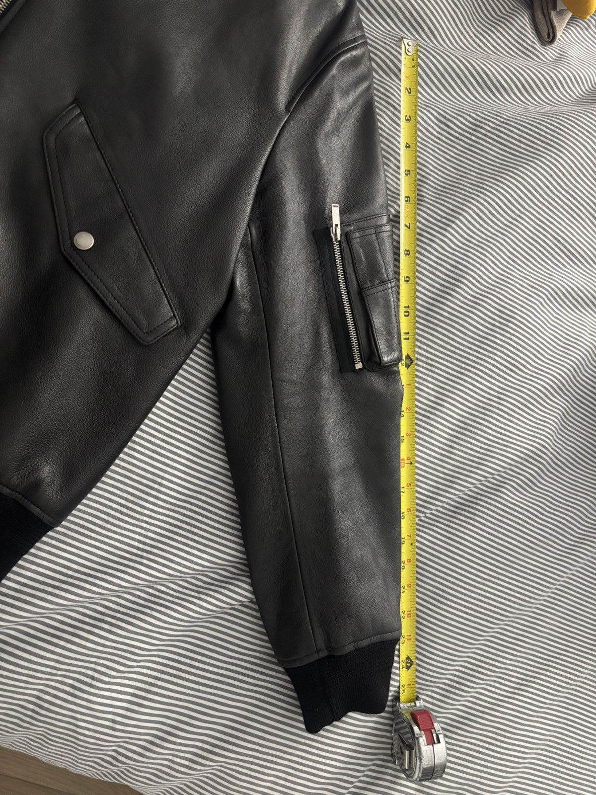 Saint Laurent Paris Saint Laurent Paris Classic Leather Bomber Jacket Size 52 Size US L / EU 52-54 / 3 - 9 Thumbnail