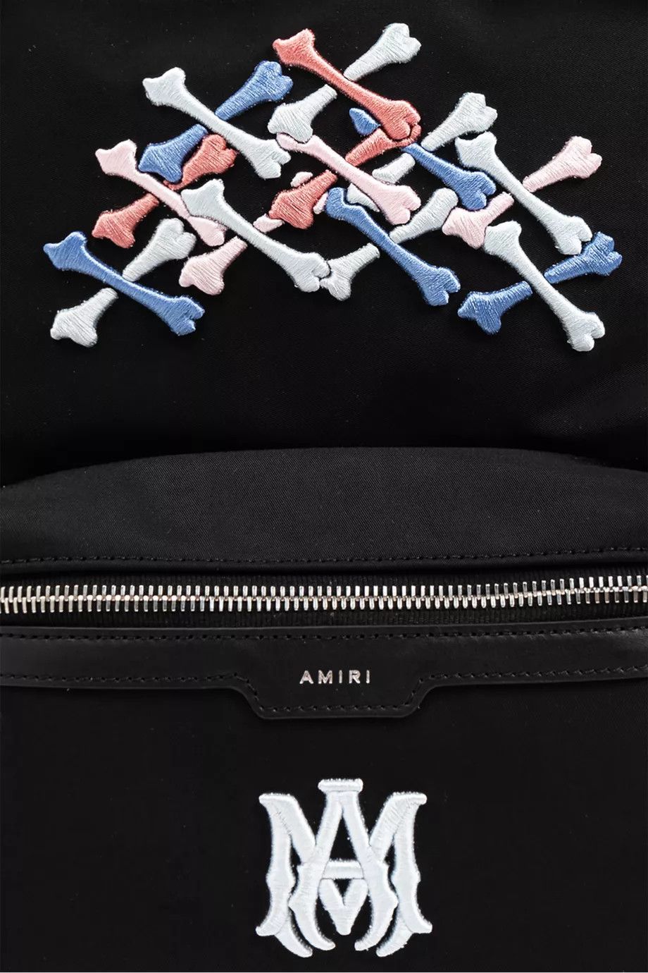 Amiri o1orln1025 Size: OS / KIDS Bones Stacked Backpack in Black Size ONE SIZE - 5 Thumbnail