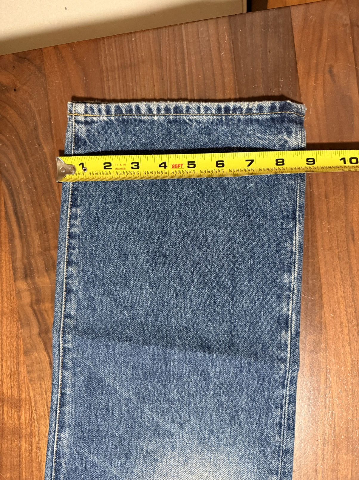 Polo Ralph Lauren Polo Ralph Lauren Heritage Straight Distressed Jean Sz 33/32 Size US 33 - 9 Thumbnail
