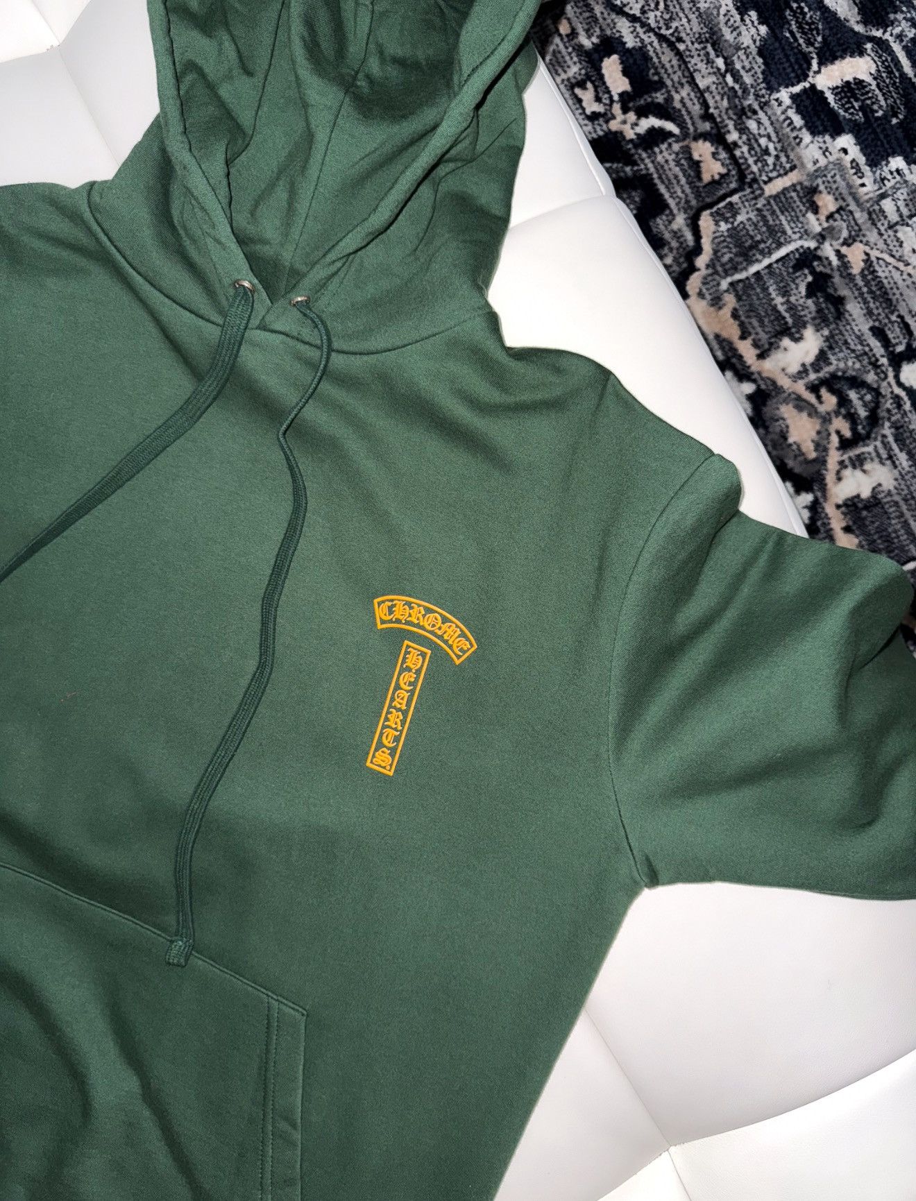 Chrome Hearts Chrome hearts logo hoodie Size US XL / EU 56 / 4 - 3 Thumbnail