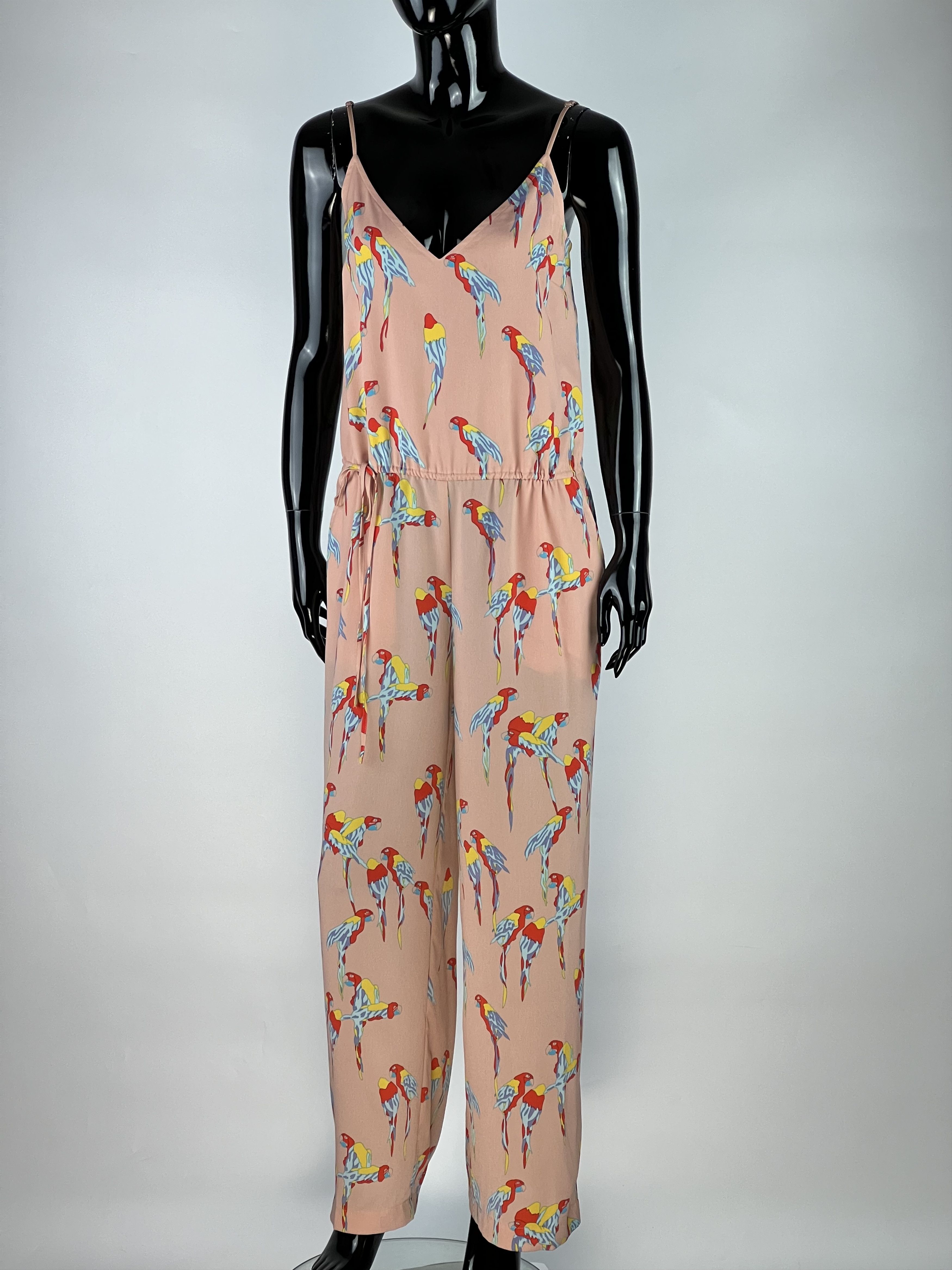 Essentiel Antwerp Essentiel Antwerp Jumpsuit Parrots Print Size XS Size 26" / US 2 / IT 38 - 1 Thumbnail