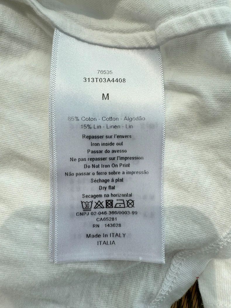 Dior Dior Rabbit-printed women's top with short sleeves Size M / US 6-8 / IT 42-44 - 5 Thumbnail
