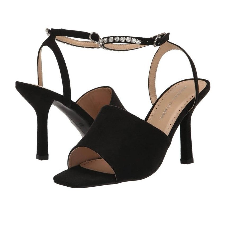Other Adrienne Vittadini Ginnie rhinestone ankle accented heels Size US 6 / IT 36 - 3 Thumbnail
