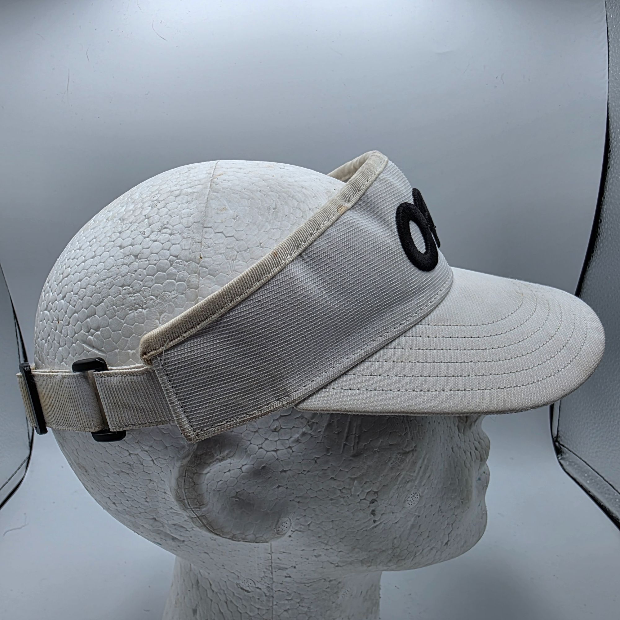 Oakley Oakley Sun Visor Golf Hat Hydrolix White Black Adjustable Me Size ONE SIZE - 4 Thumbnail