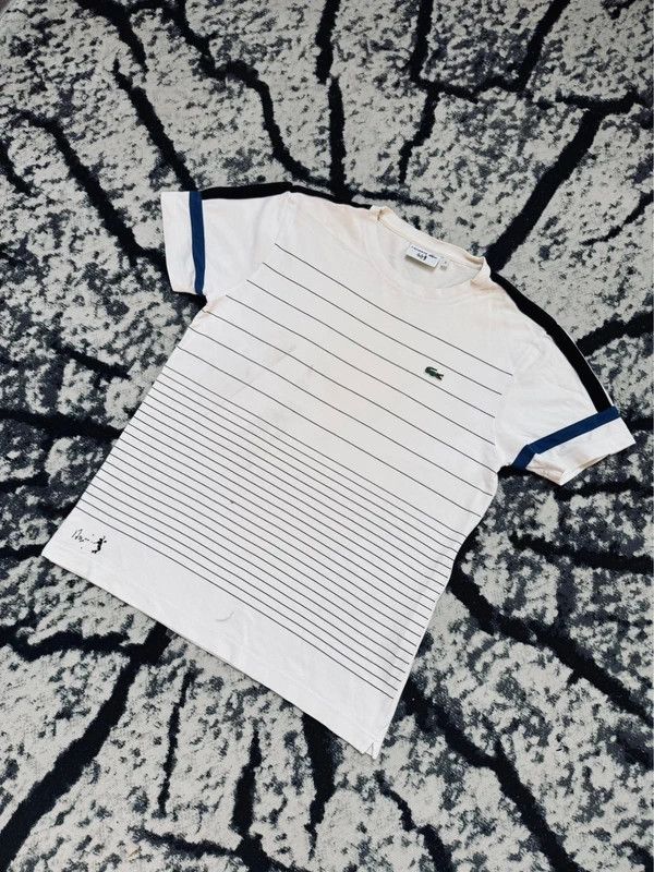 Lacoste Lacoste Andy Warhol T-shirt white black striped S Size US S / EU 44-46 / 1 - 2 Thumbnail