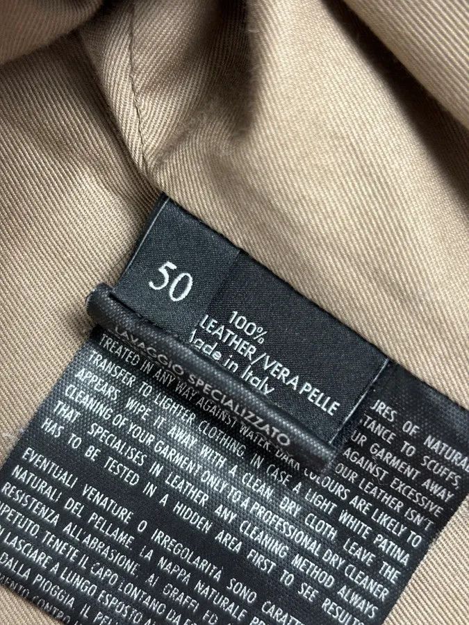 Gucci 2000s Gucci Black Leather Light Bomber Jacket Size US M / EU 48-50 / 2 - 12 Thumbnail
